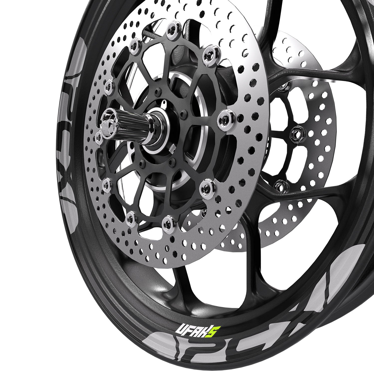 Honda PCX Kalın Jant Şeridi #renk_gri