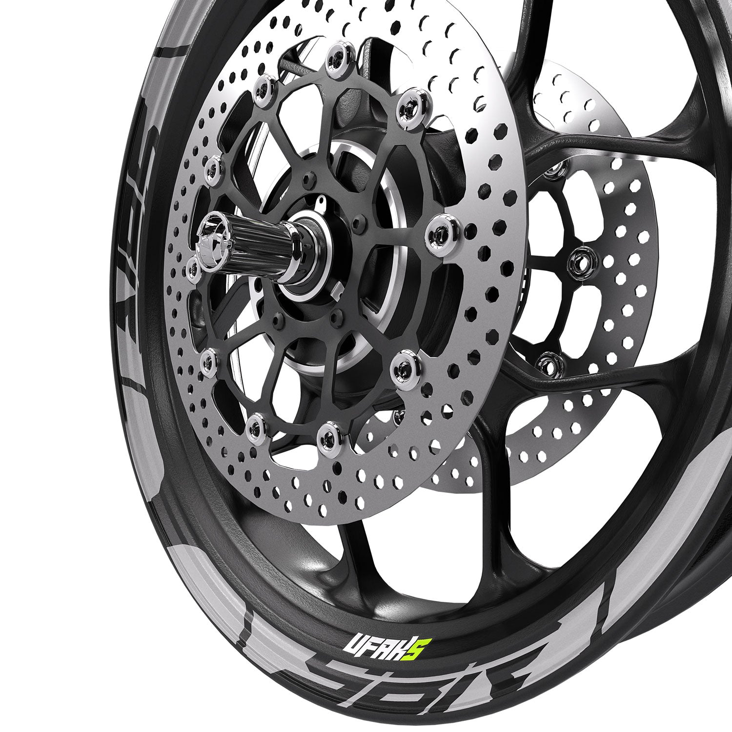 Yamaha YBR Tasarımlı Jant Şeridi #renk_gri