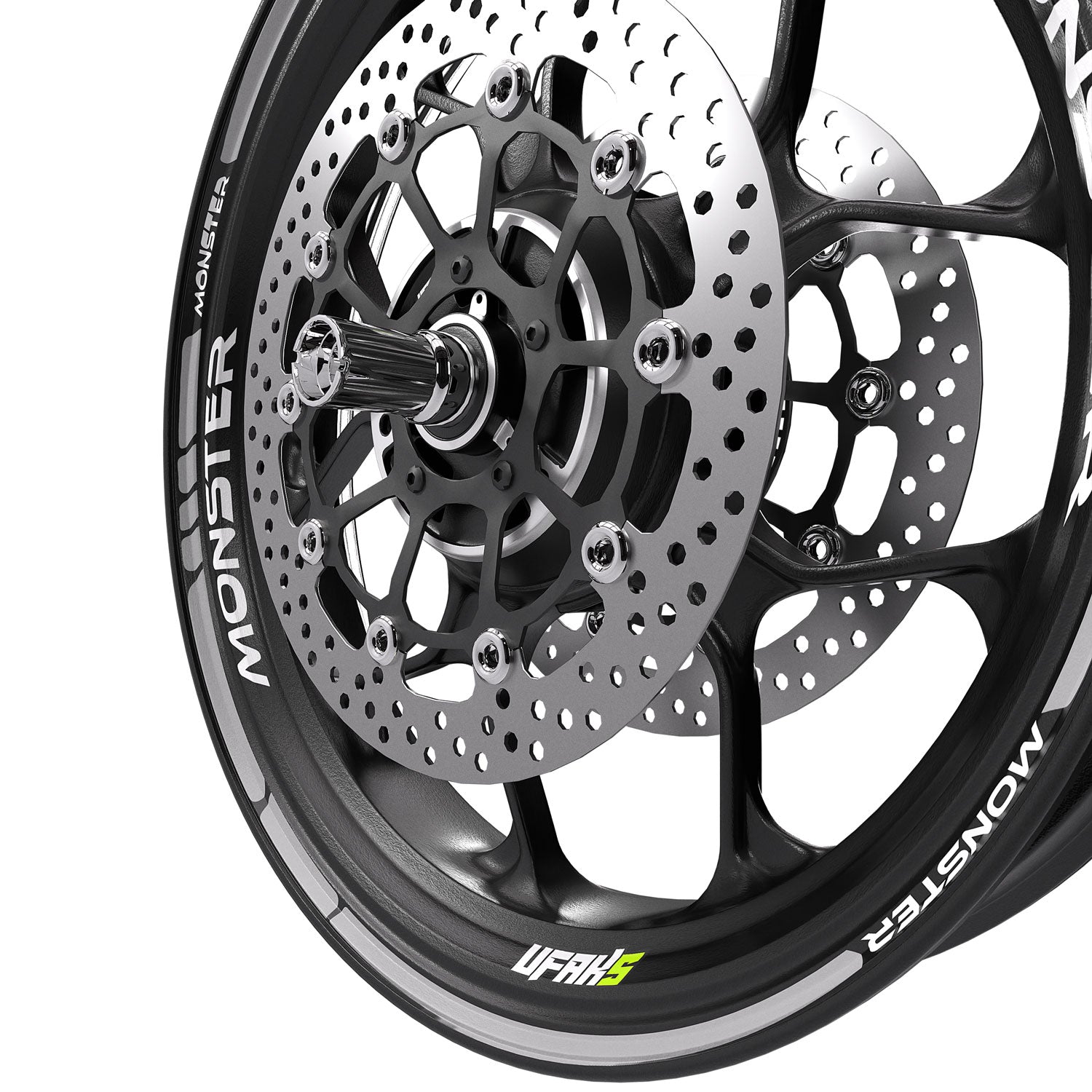 Monster Racing Jant Şeridi #renk_gri