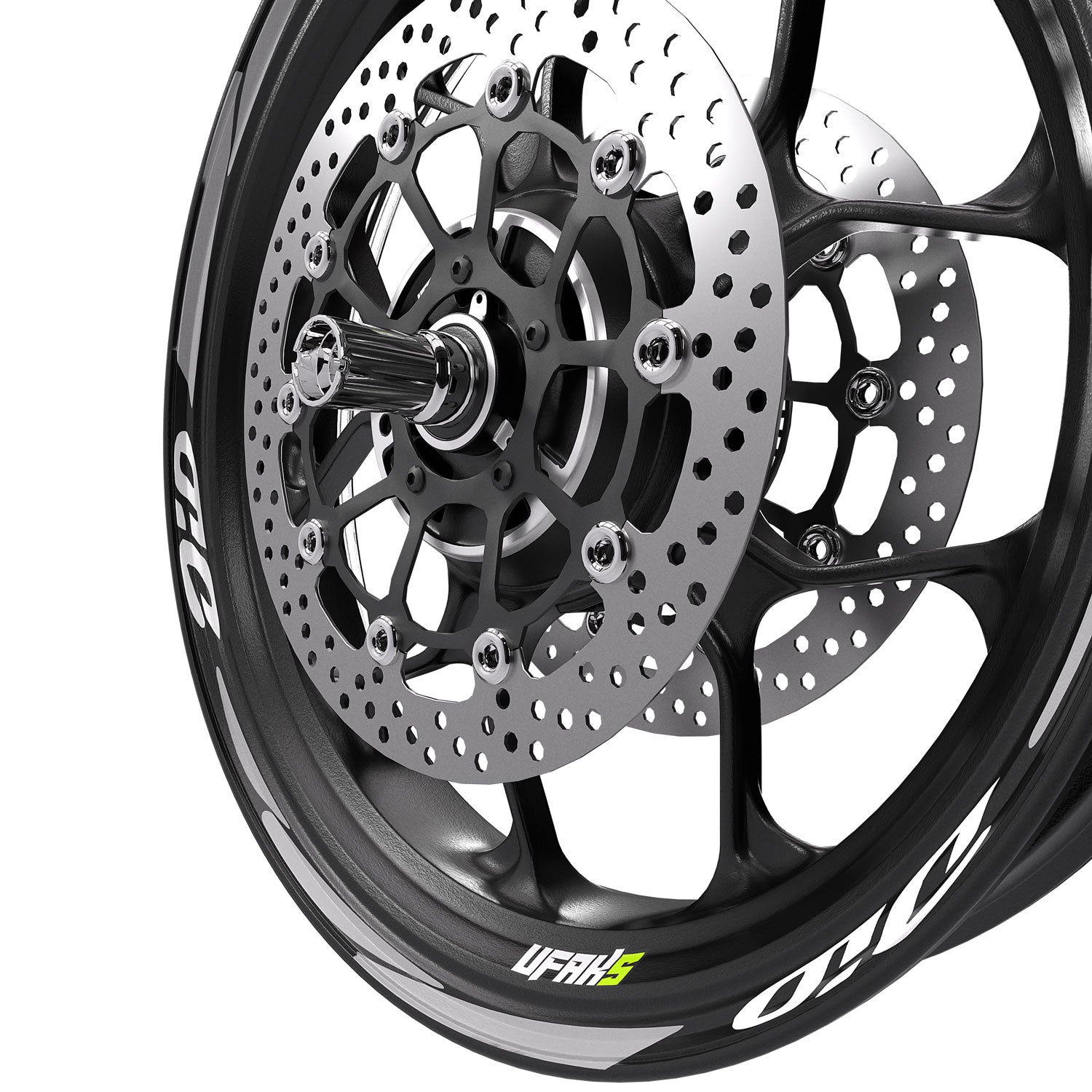 Honda Dio Parçalı Jant Şeridi #renk_gri