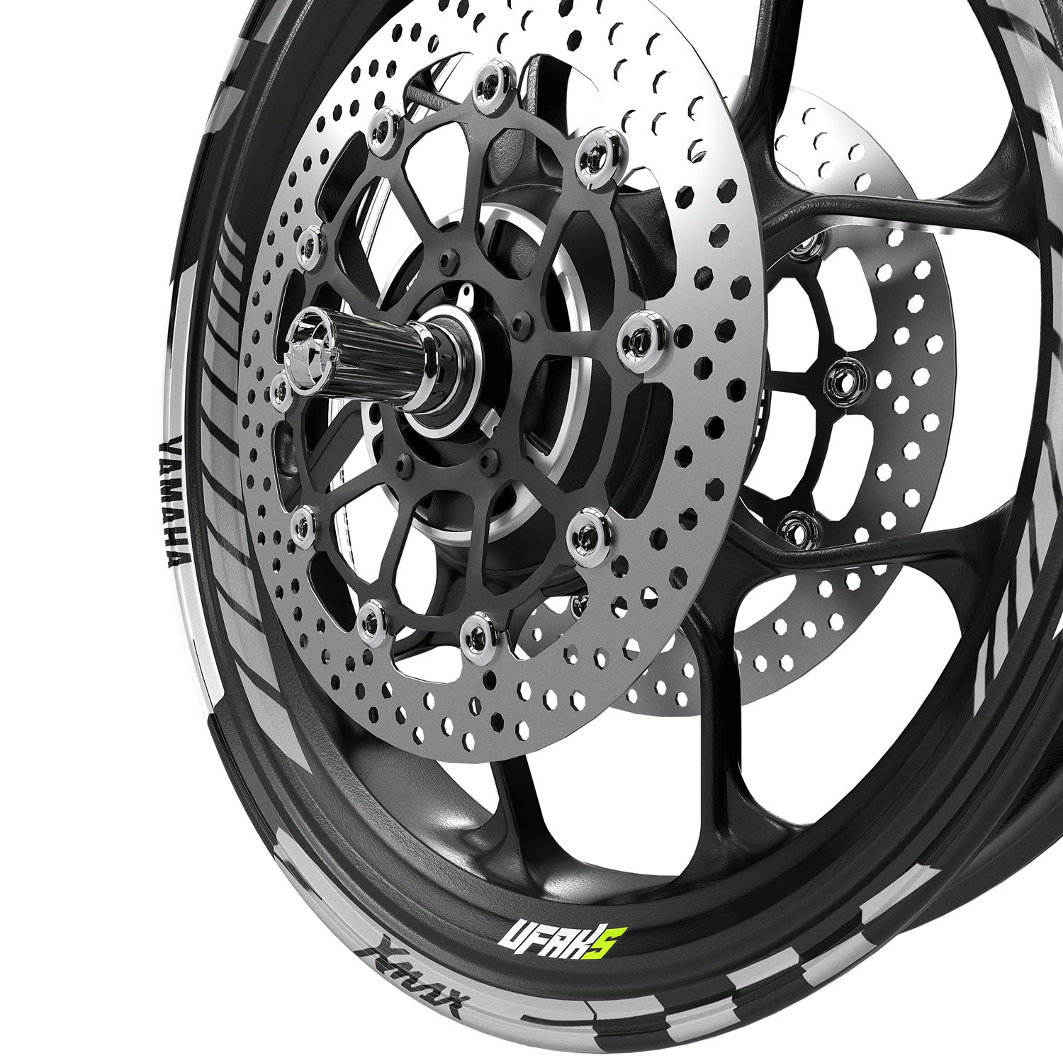 Yamaha XMAX Tasarımlı Jant Şeridi #renk_gri