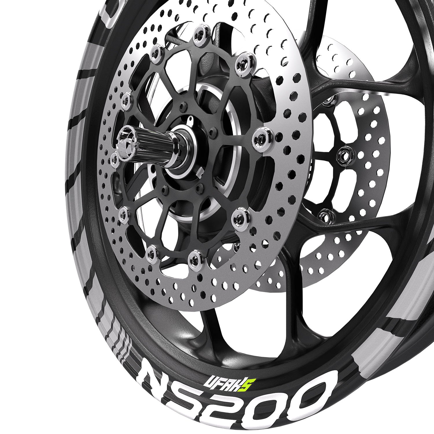 Bajaj Pulsar NS 200 Jant Şeridi #renk_gri