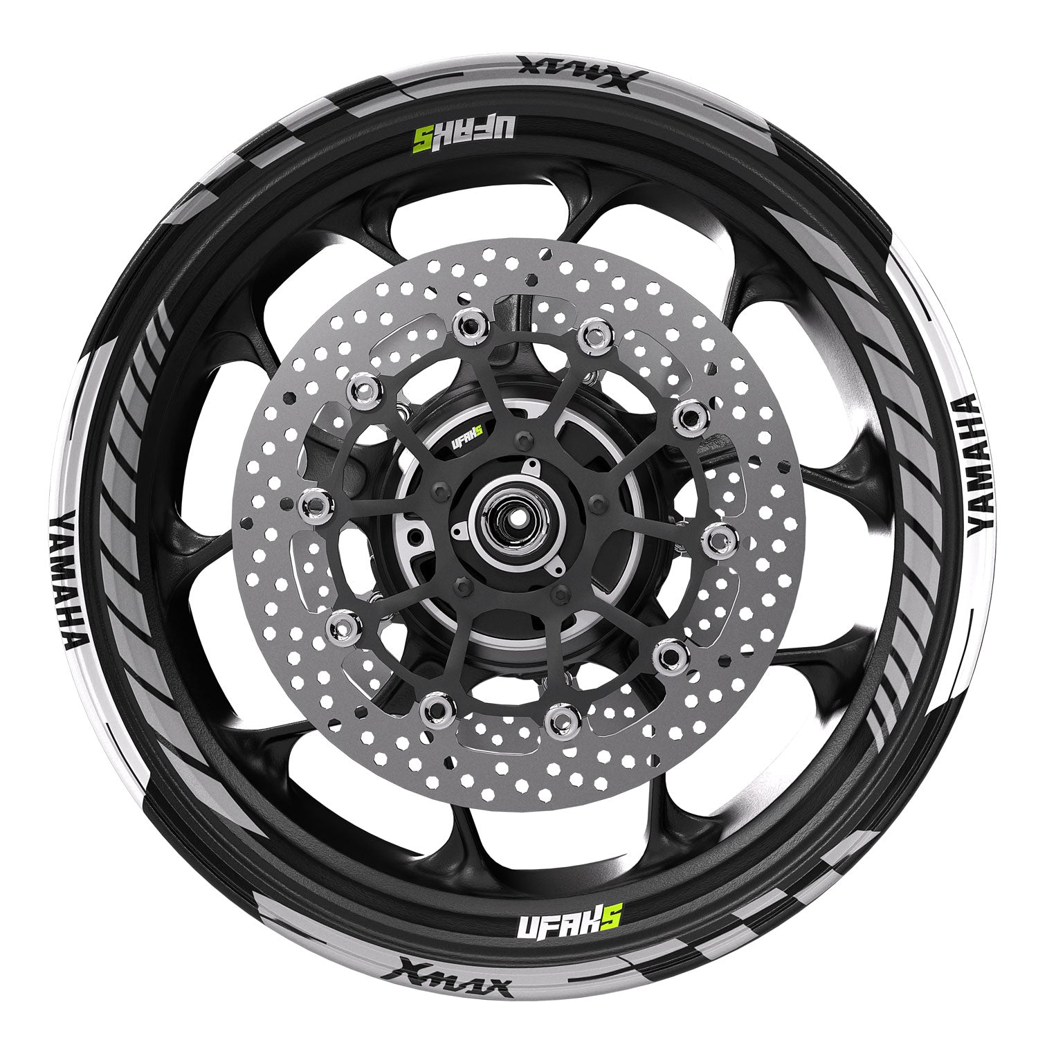 Yamaha XMAX Tasarımlı Jant Şeridi #renk_gri