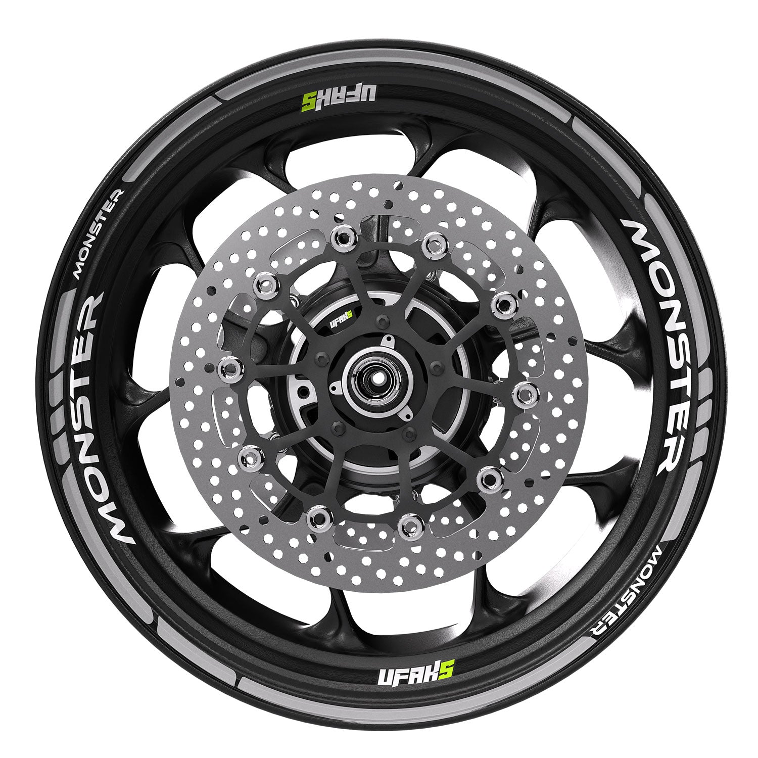 Monster Racing Jant Şeridi #renk_gri