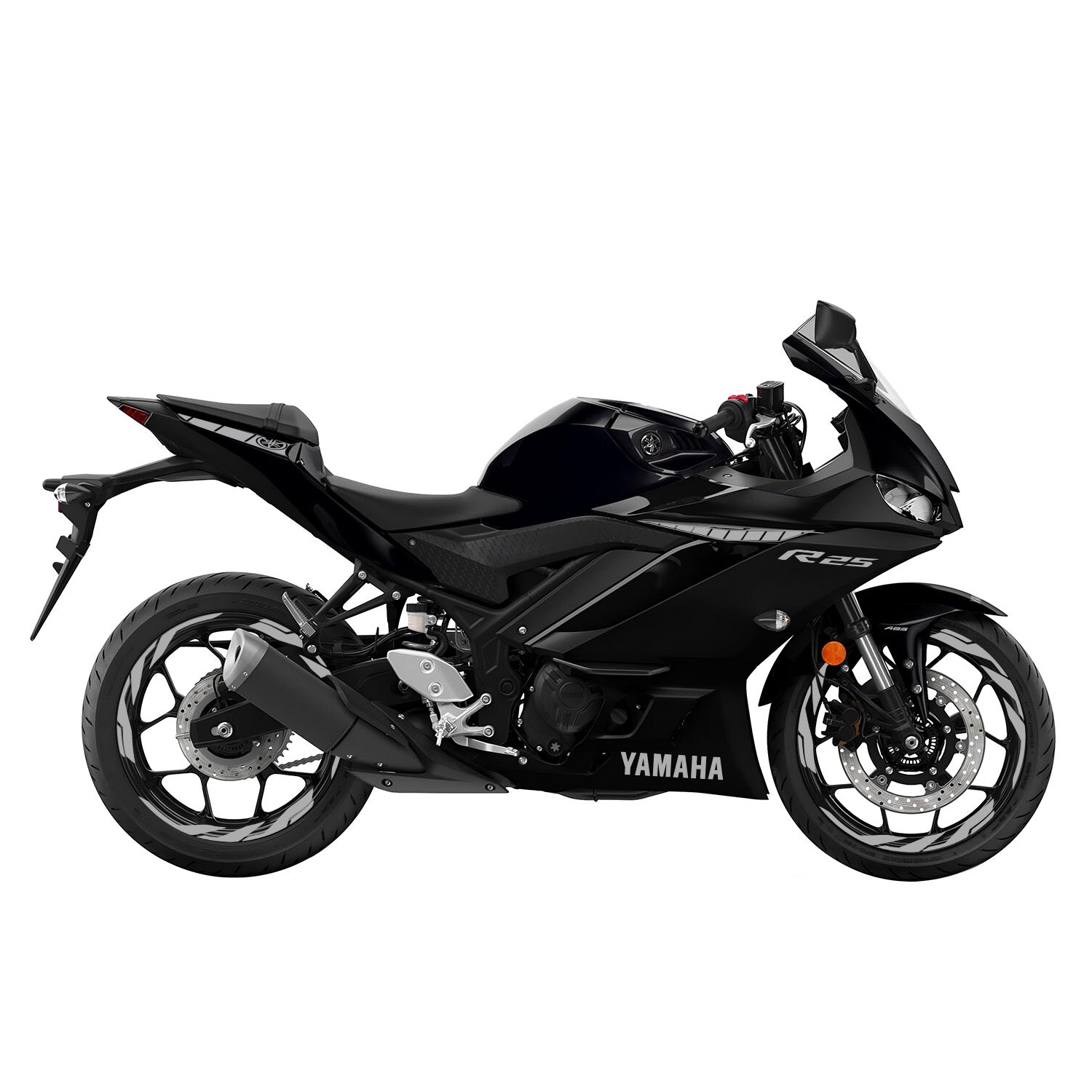 Yamaha R25 Sticker Seti (2019-2023) #renk_gri