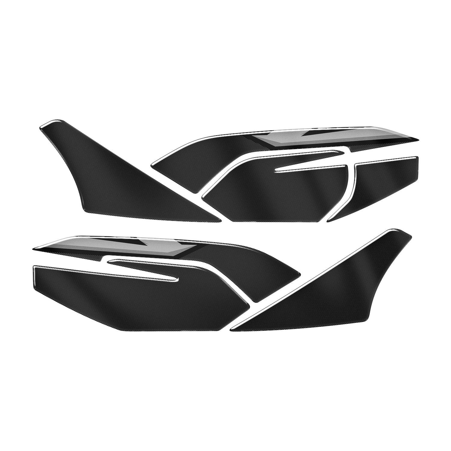 Honda PCX Aggressive Yan Pad Set (2021-2022-2023) #renk_gri