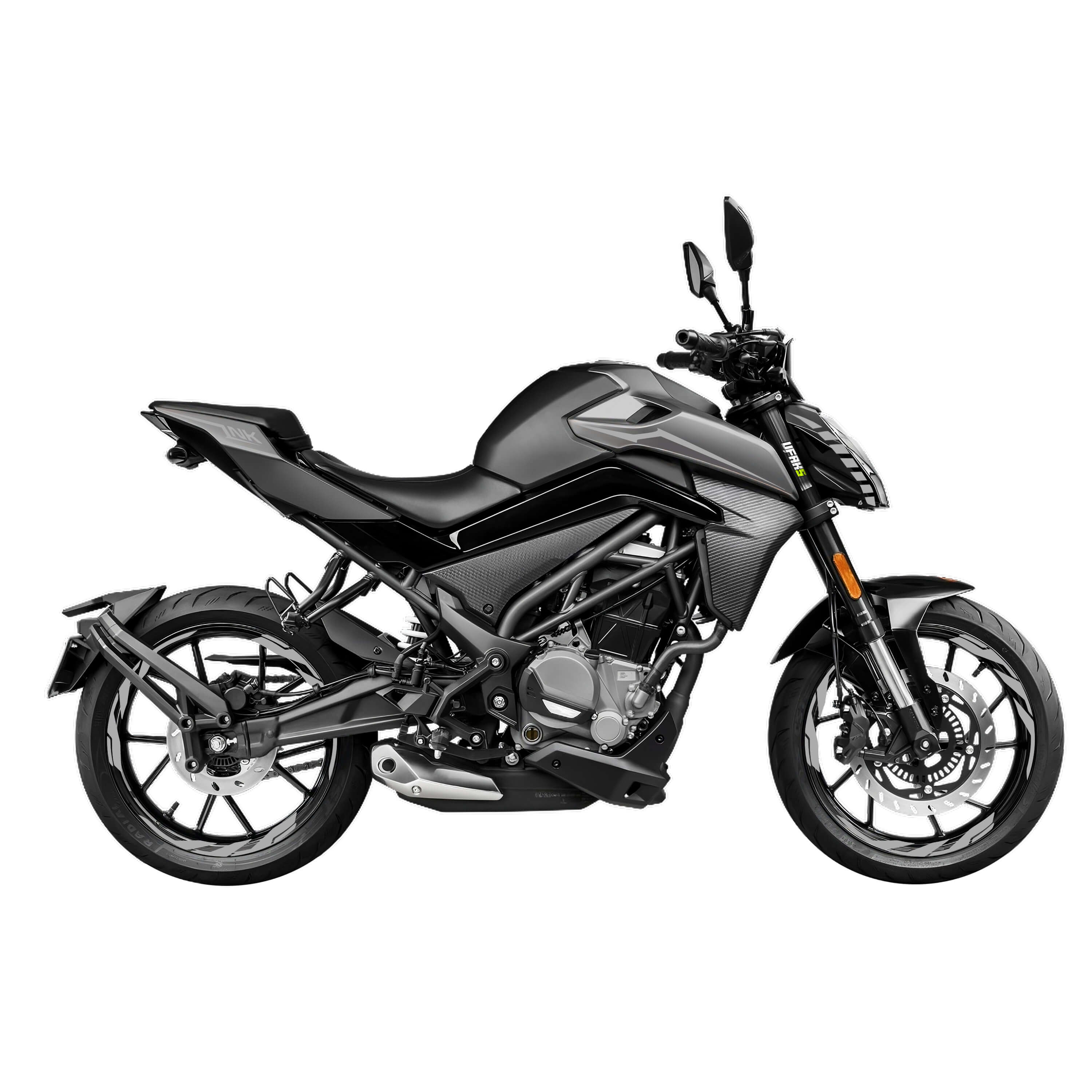 CF Moto 250 NK Sticker Seti (2023) #renk_gri