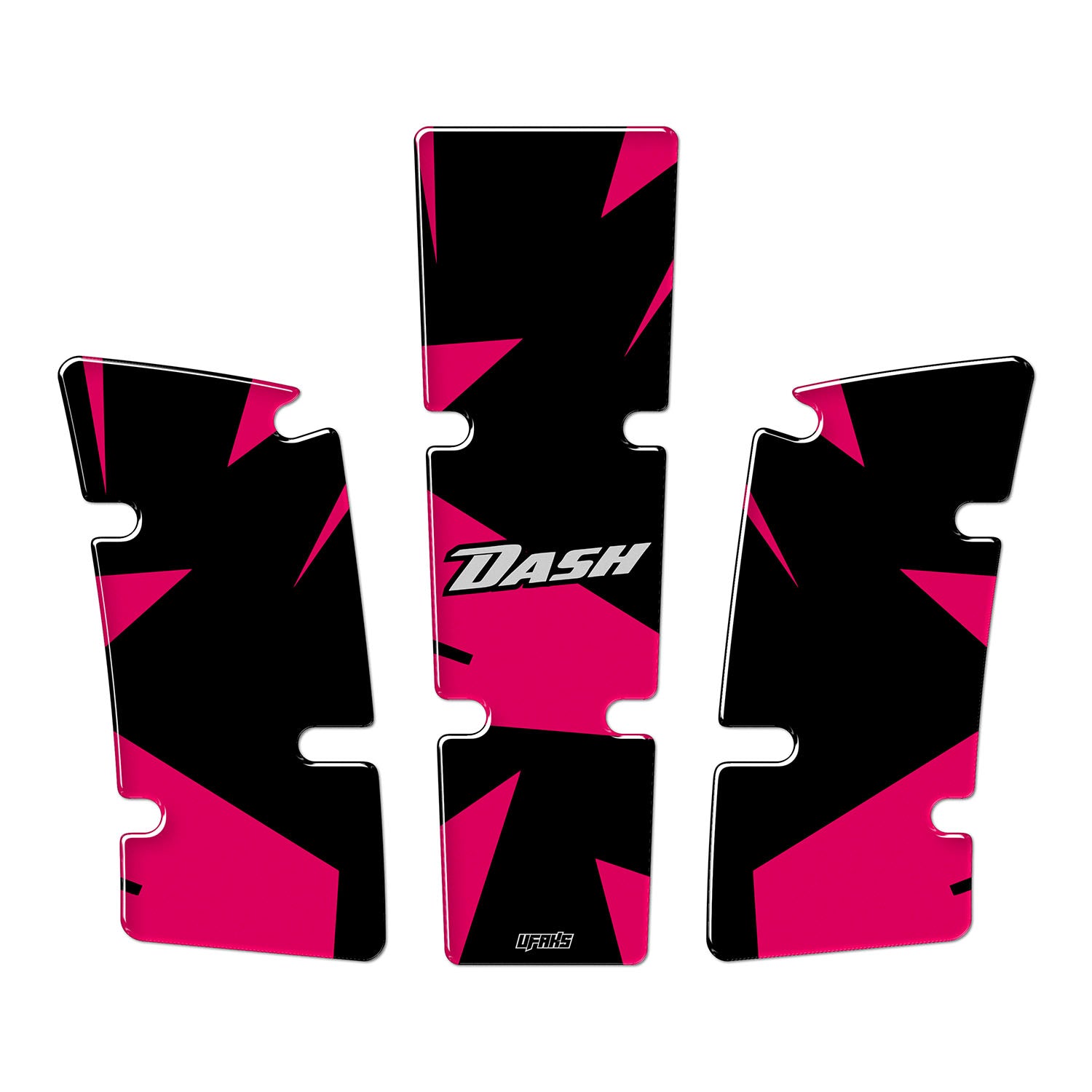 Hero Dash 125 Impact Series Tank Pad Seti (2020-2025) #renk_florasan pembe