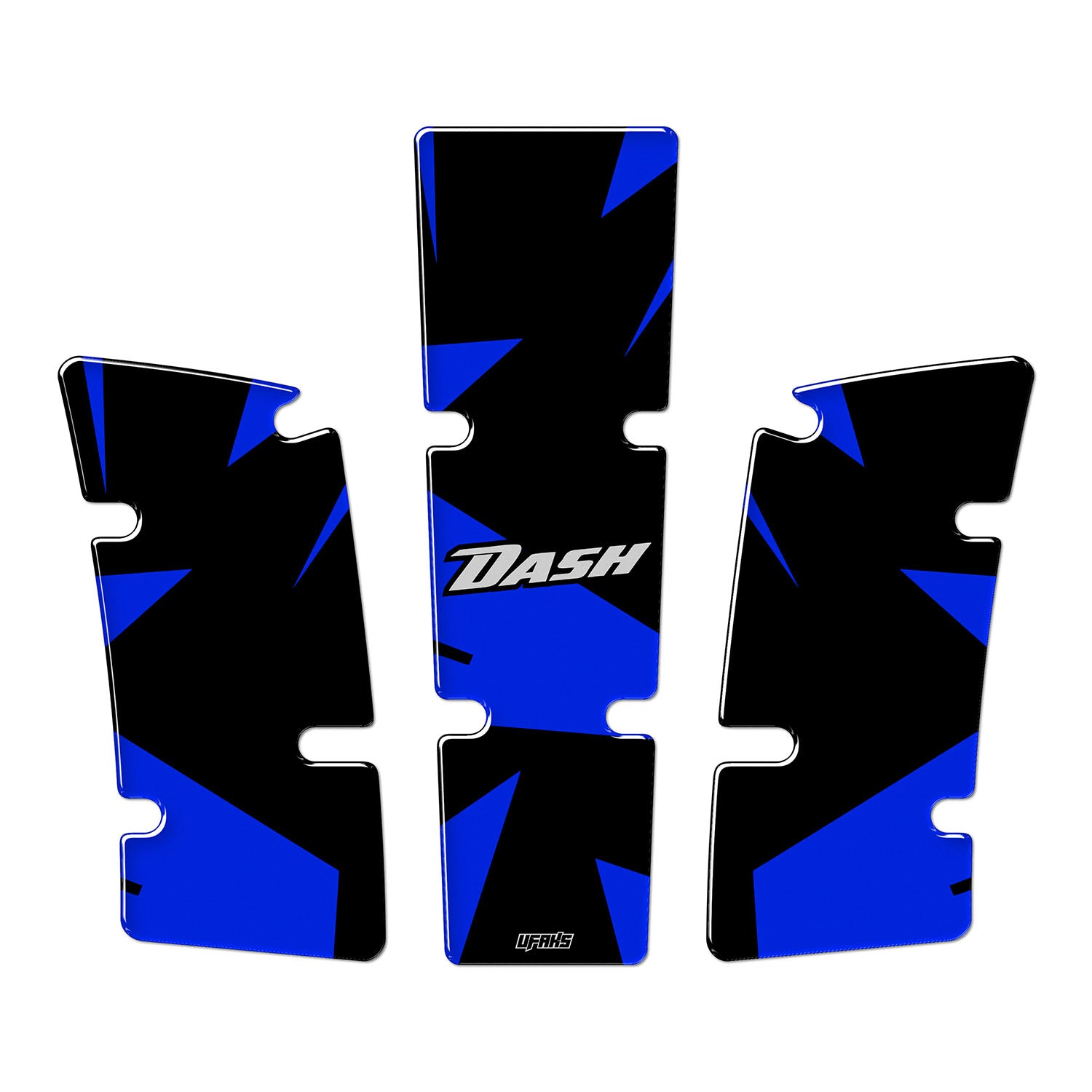 Hero Dash 125 Impact Series Tank Pad Seti (2020-2025) #renk_mavi