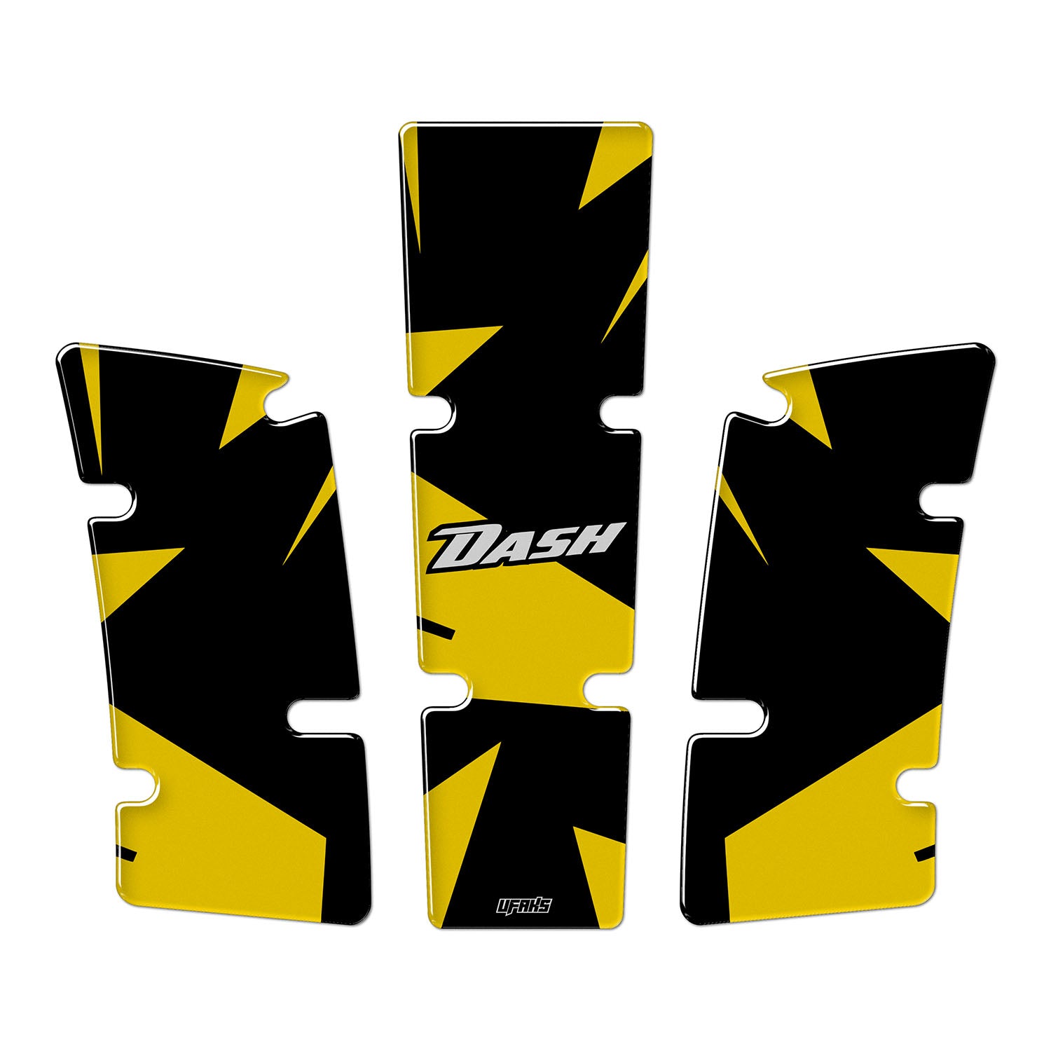 Hero Dash 125 Impact Series Tank Pad Seti (2020-2025) #renk_sarı