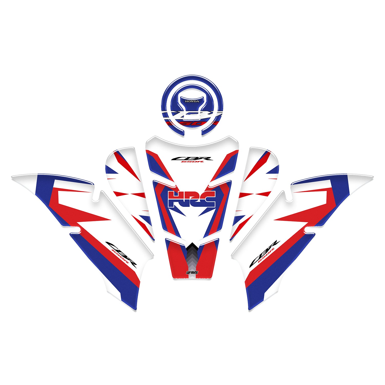 Honda CBR 650 R HRC Tank Pad Set (2019-2026)