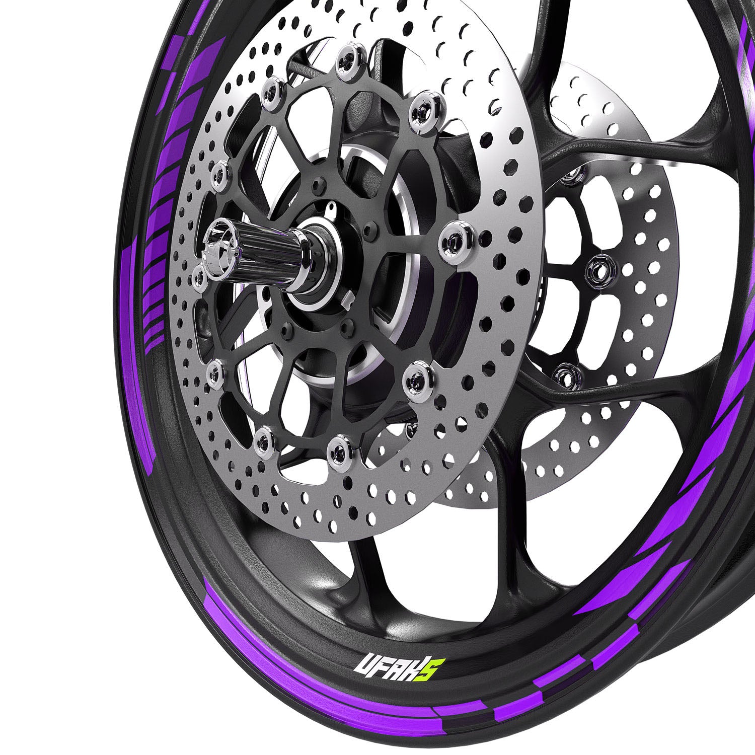Honda Forza Racing Jant Şeridi #renk_mor