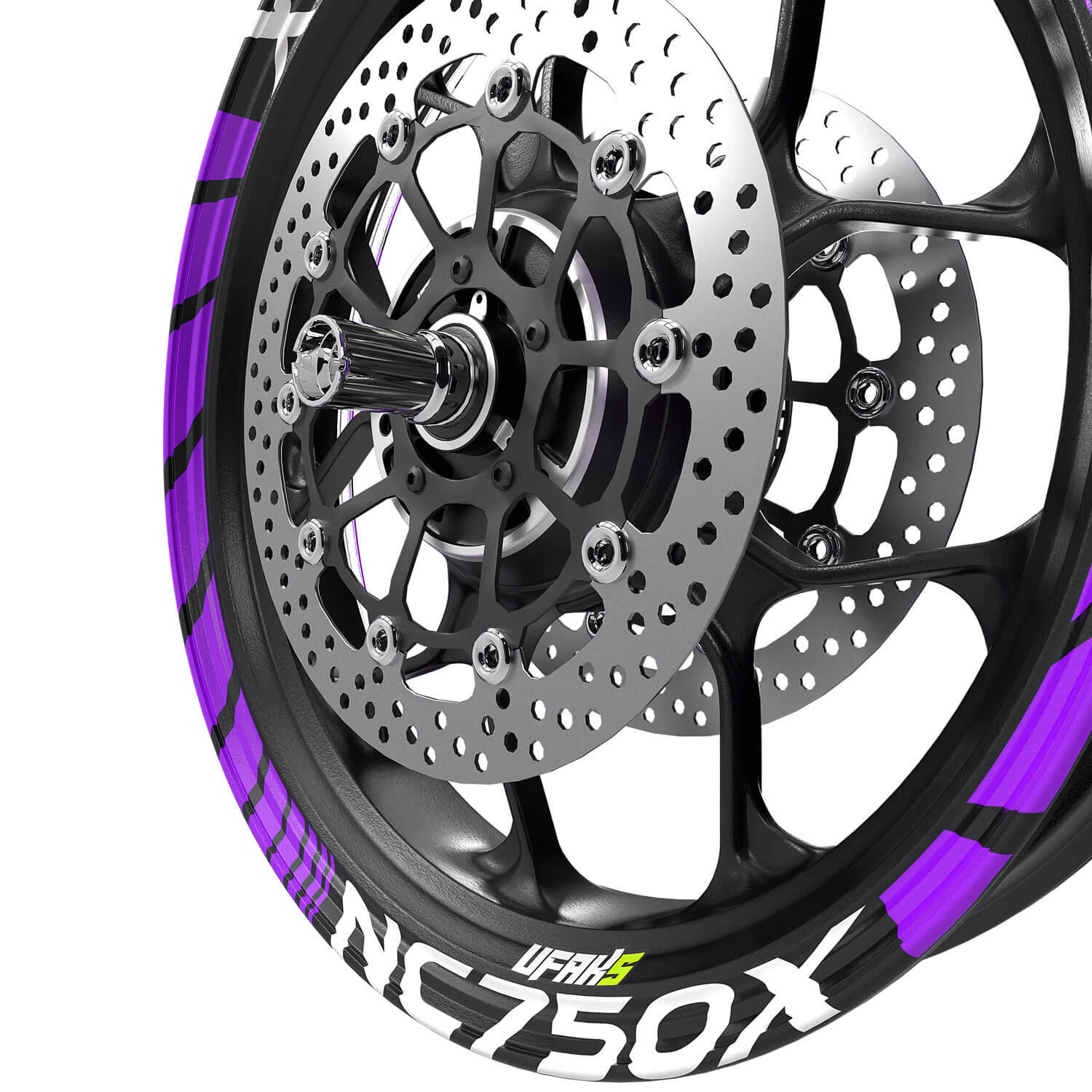 Honda NC750x Jant Şeridi #renk_mor