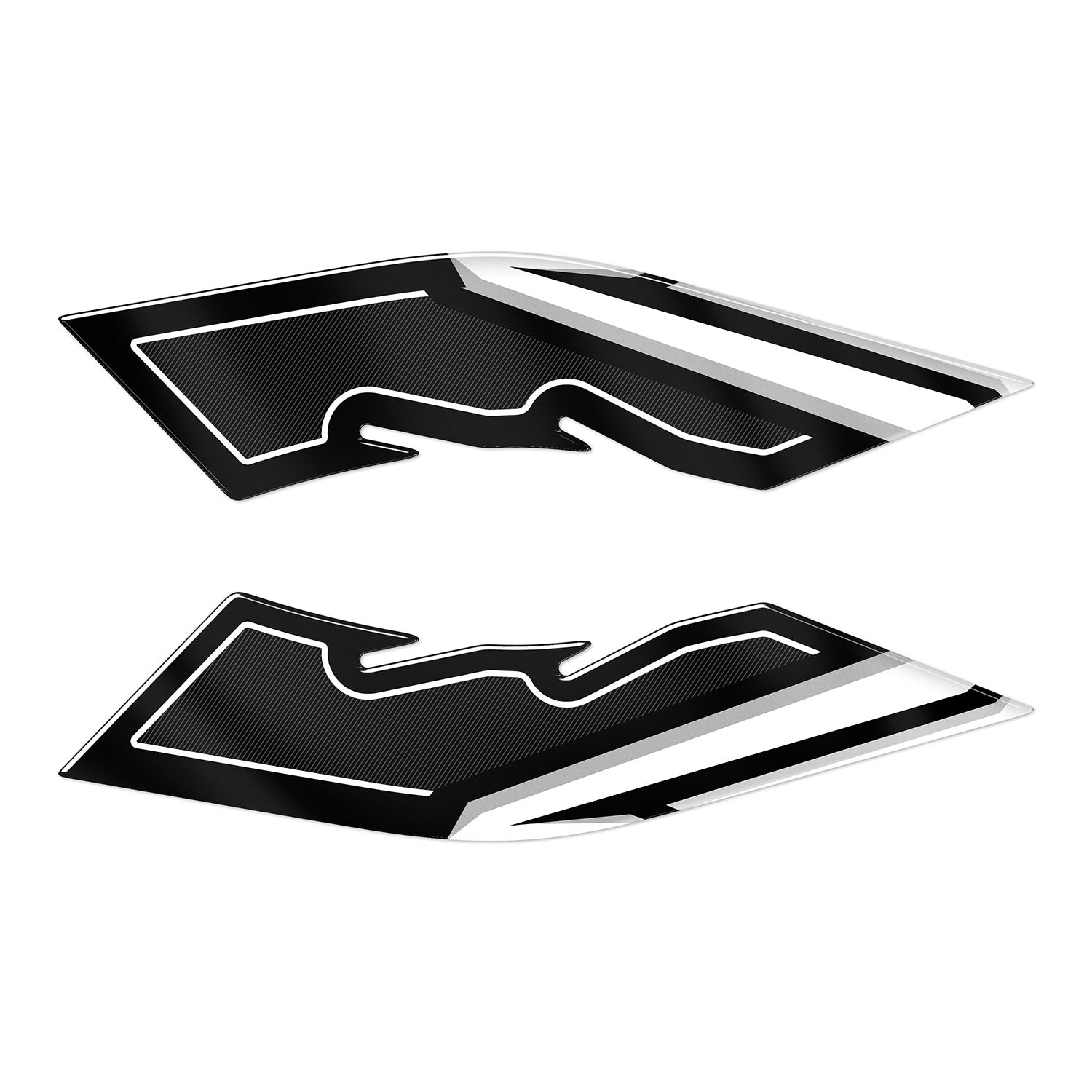 Honda PCX Aggressive Ayak Yan Pad Set (2021-2024) #renk_beyaz