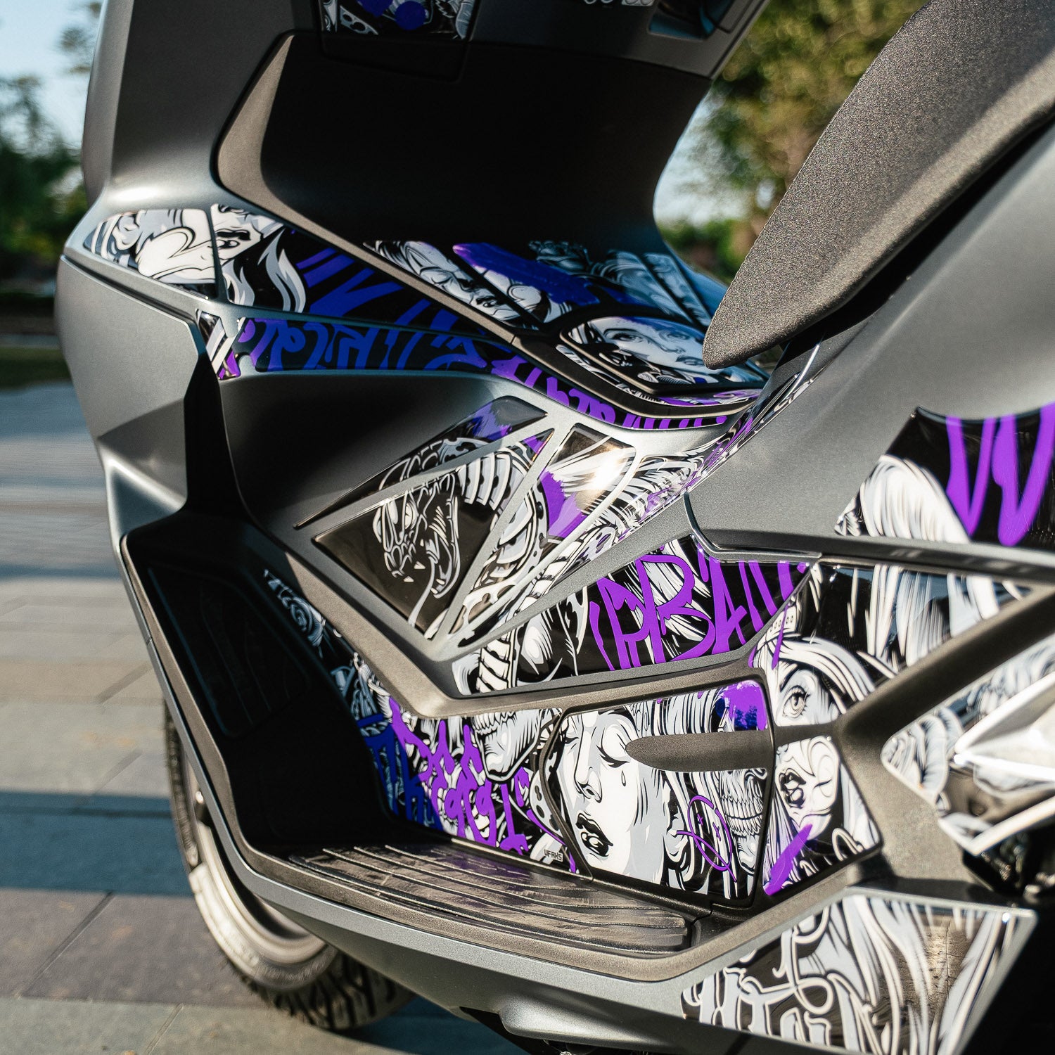 Honda PCX Barrio Divas Tank Pad Set (2025)