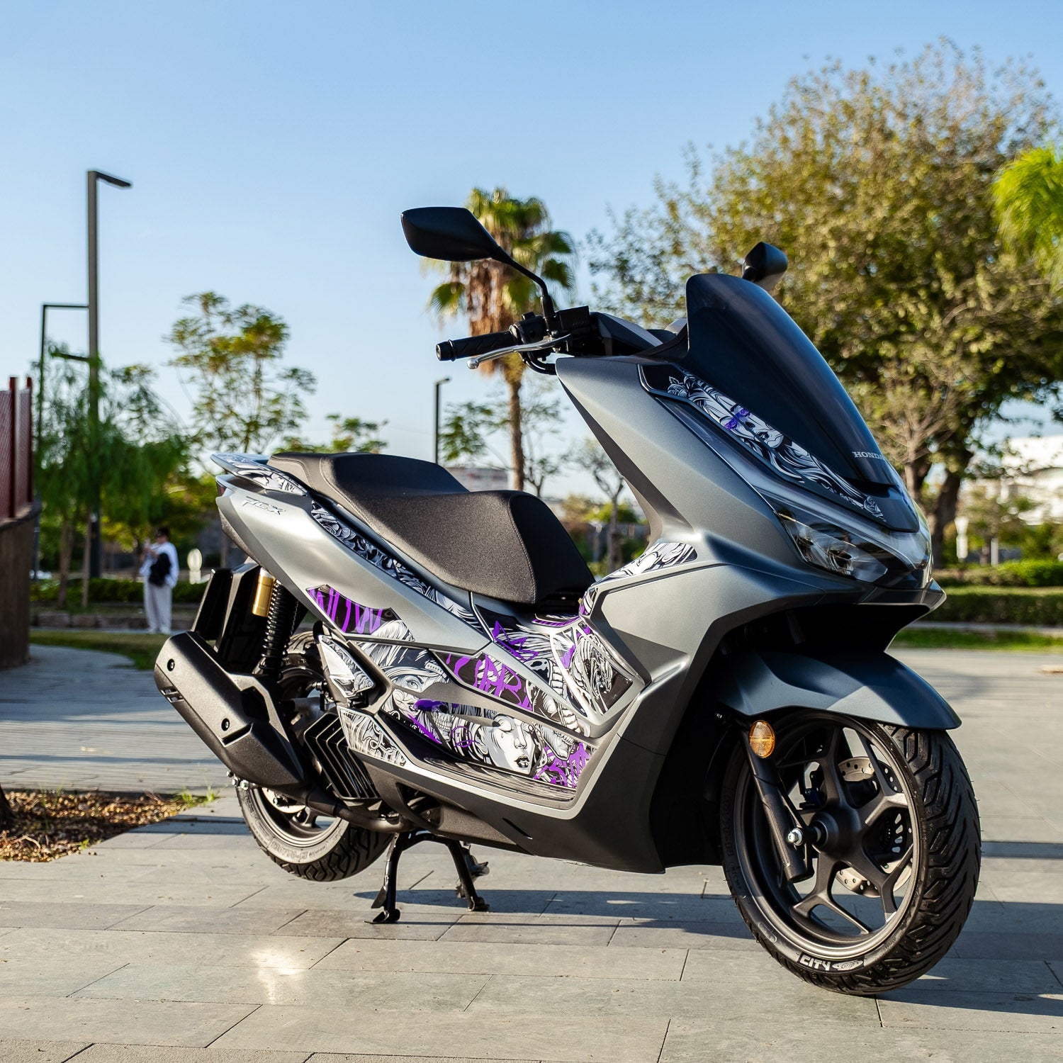 Honda PCX Barrio Divas Tank Pad Set (2025)