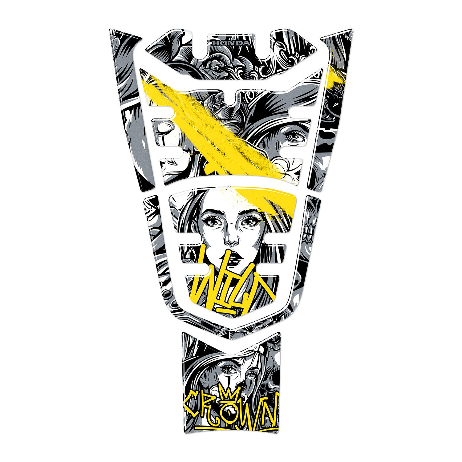 Honda PCX Barrio Divas Tank Pad (2021-2024) #renk_sarı