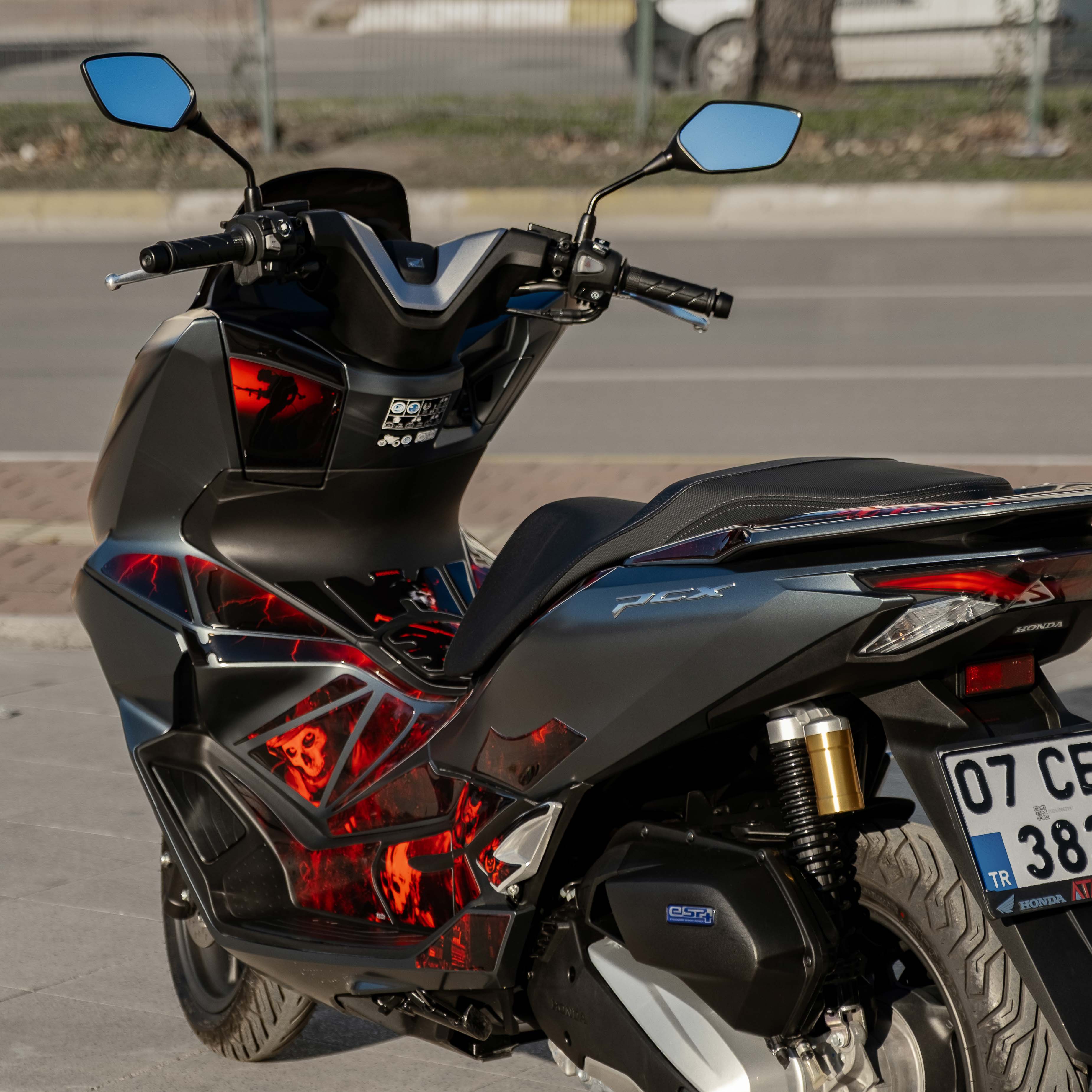 Honda PCX Ghost Tank Pad Set (2025-2026)