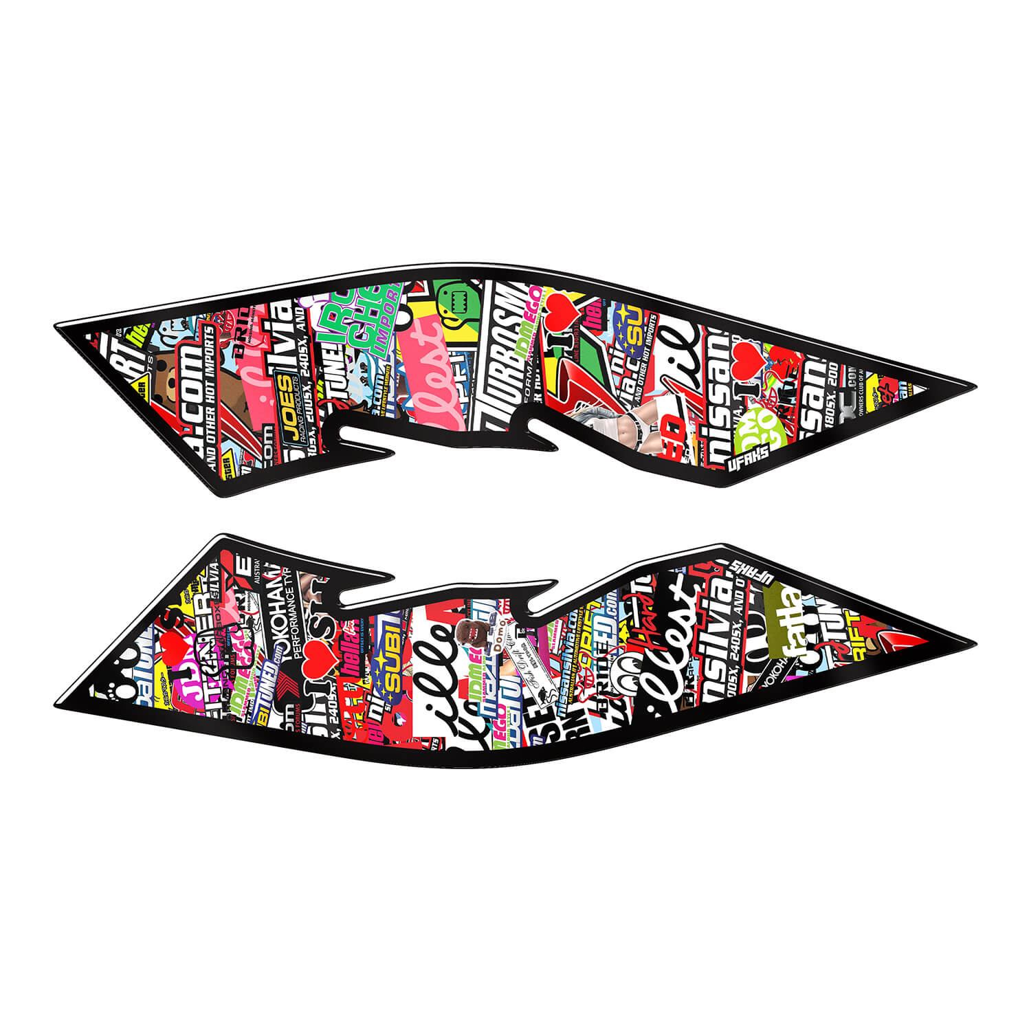 Honda PCX Hellaflush Ayak Yan Pad Set (2021-2024)