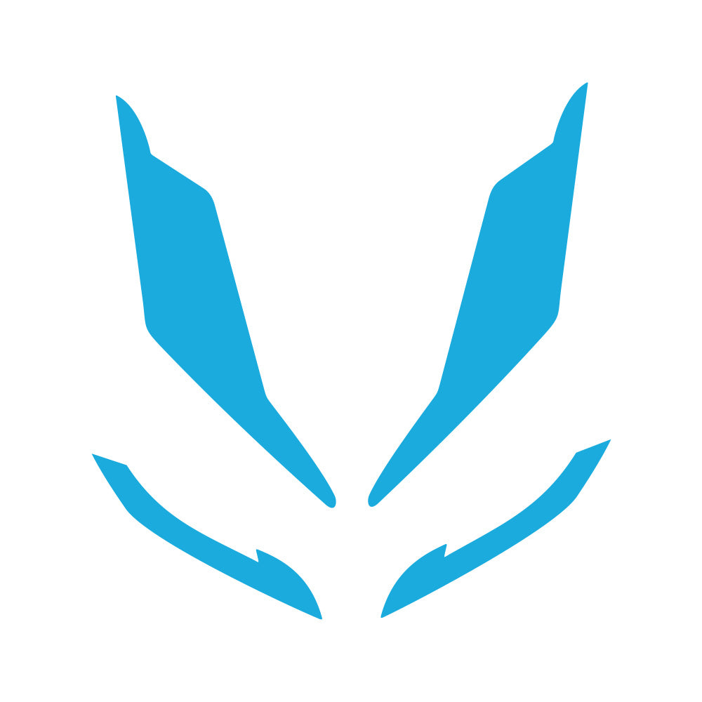 Honda PCX Kalın Ön Far Üstü Filmi, Far Kaşı (2021-2024) #renk_mavi