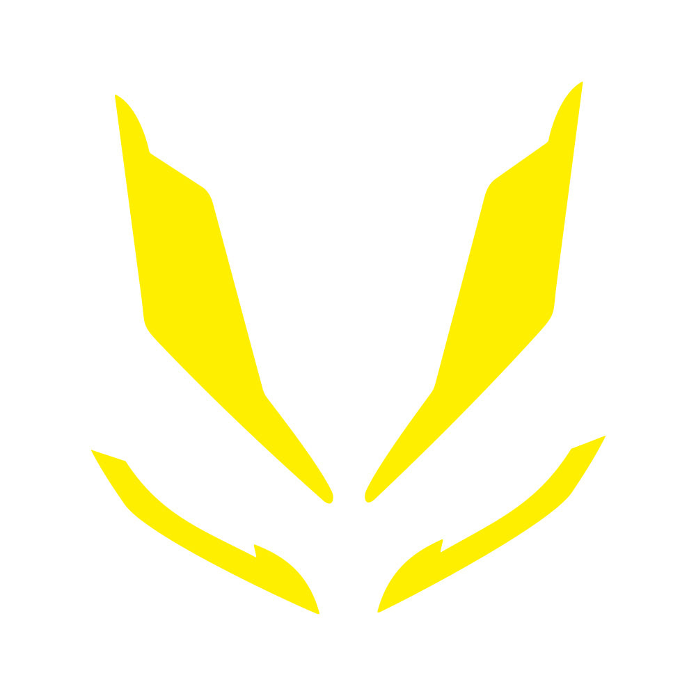 Honda PCX Kalın Ön Far Üstü Filmi, Far Kaşı (2021-2024) #renk_sarı