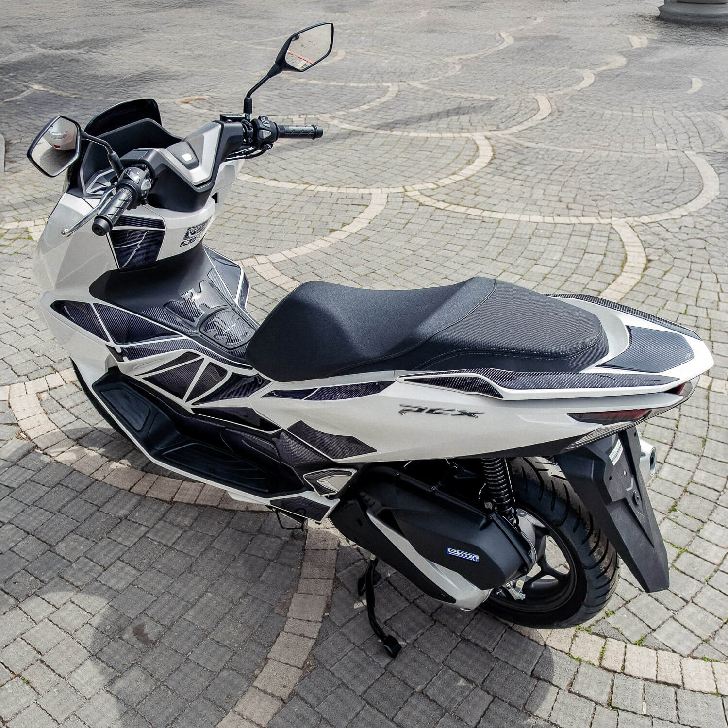 Honda PCX Karbon Tasarımlı Tank Pad Set (2025) #set_tam koruma set