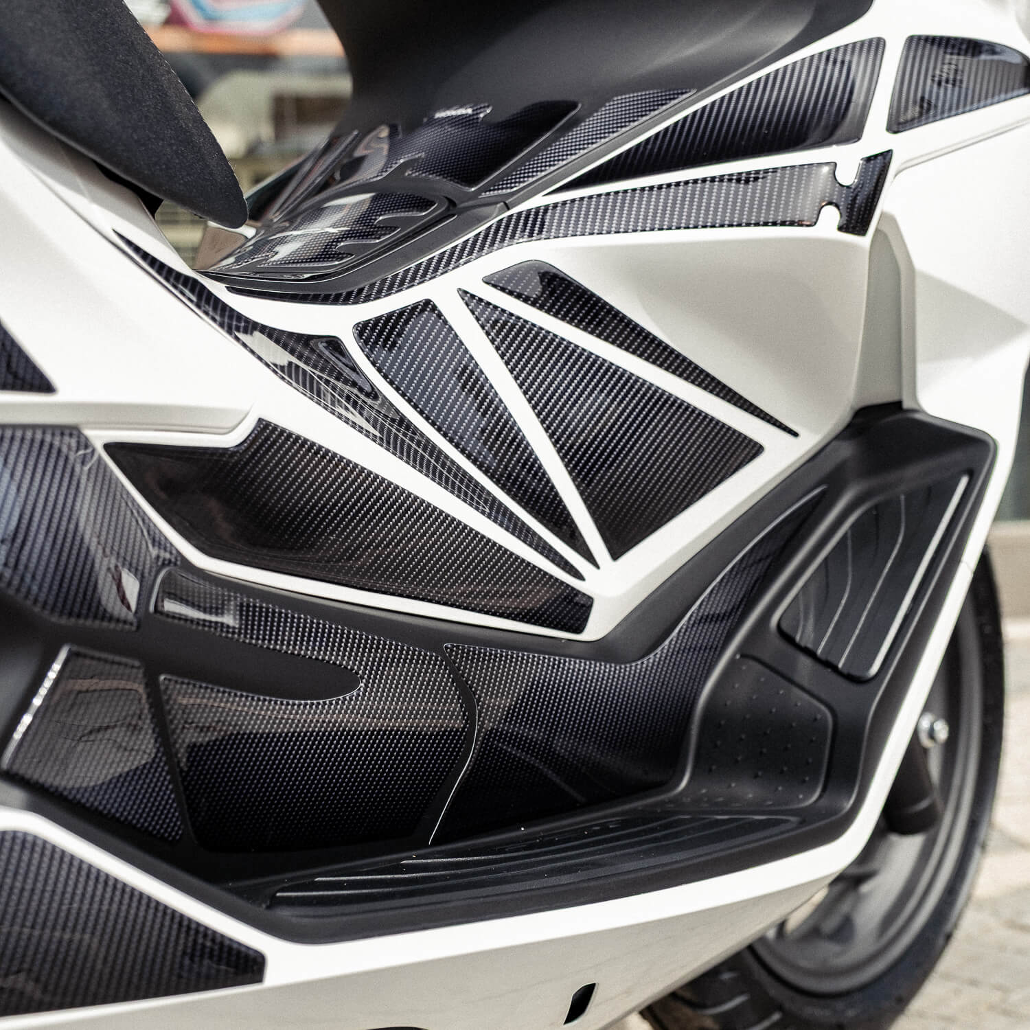 Honda PCX Karbon Tasarımlı Tank Pad Set (2025) #set_tam koruma set