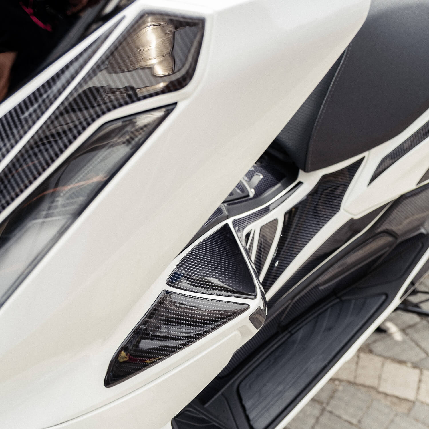 Honda PCX Karbon Tasarımlı Tank Pad Set (2025) #set_tam koruma set