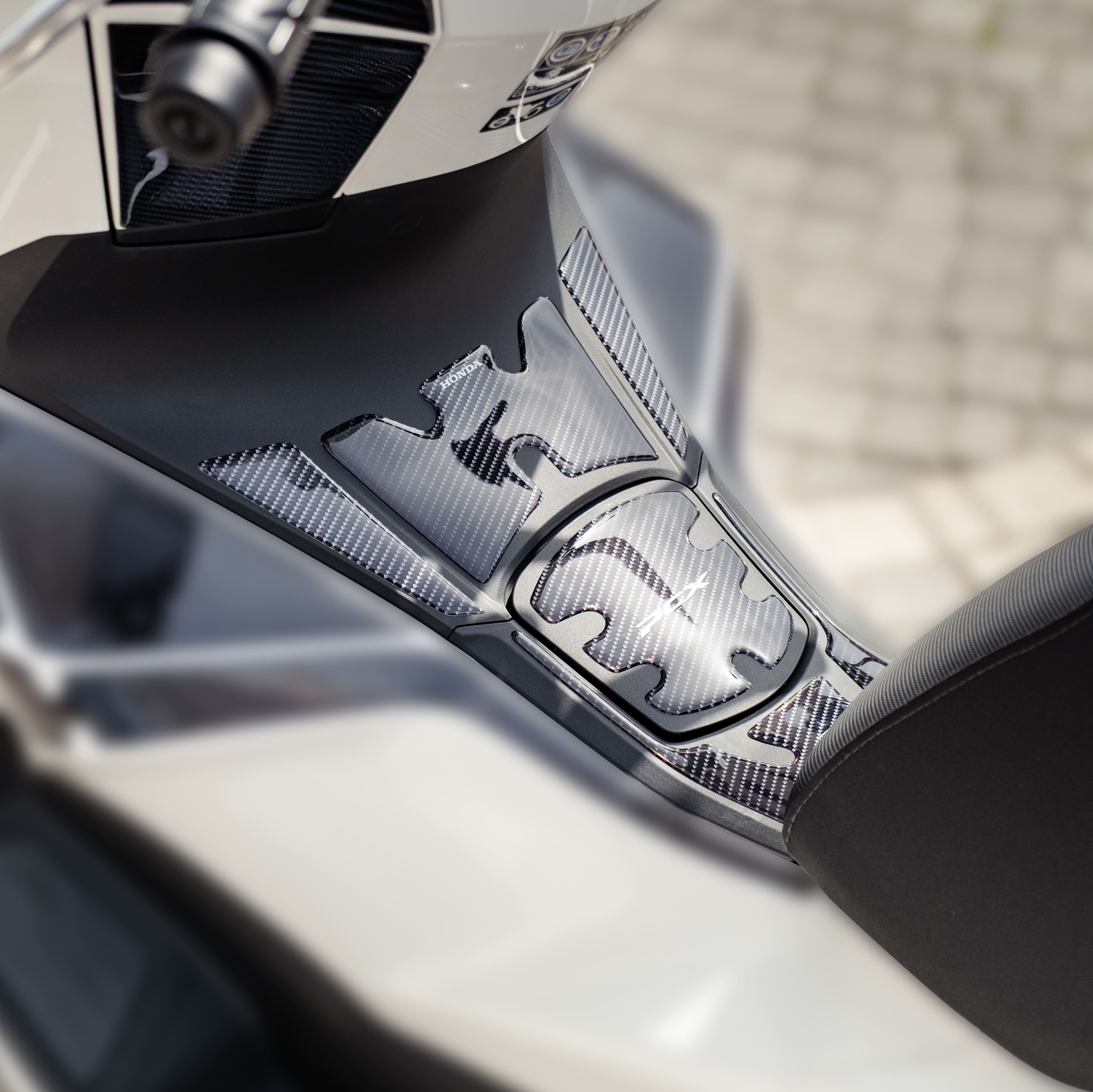 Honda PCX Karbon Tasarımlı Tank Pad Set (2025) #set_depo pad