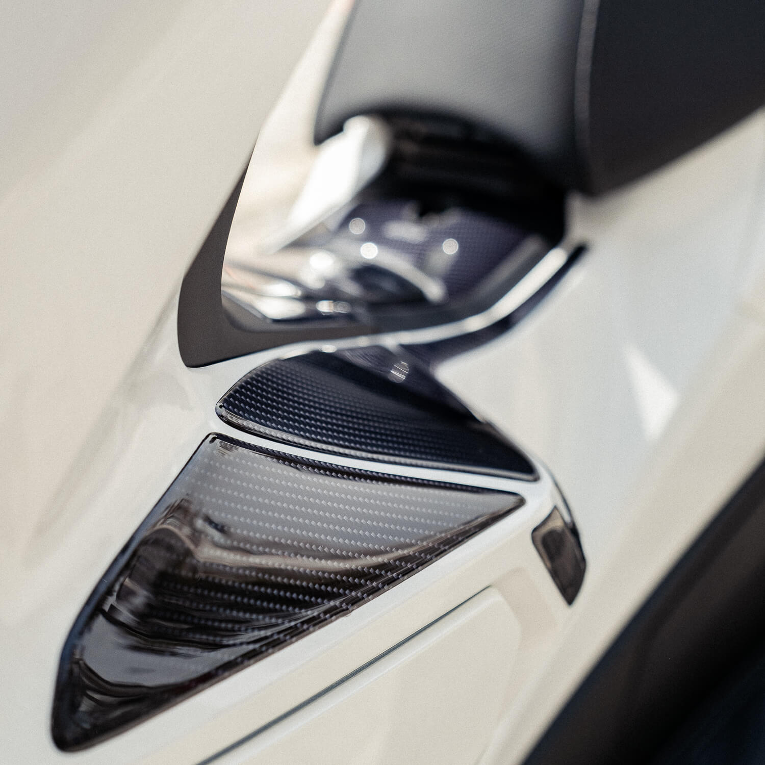 Honda PCX Karbon Tasarımlı Tank Pad Set (2025) #set_tank pad set