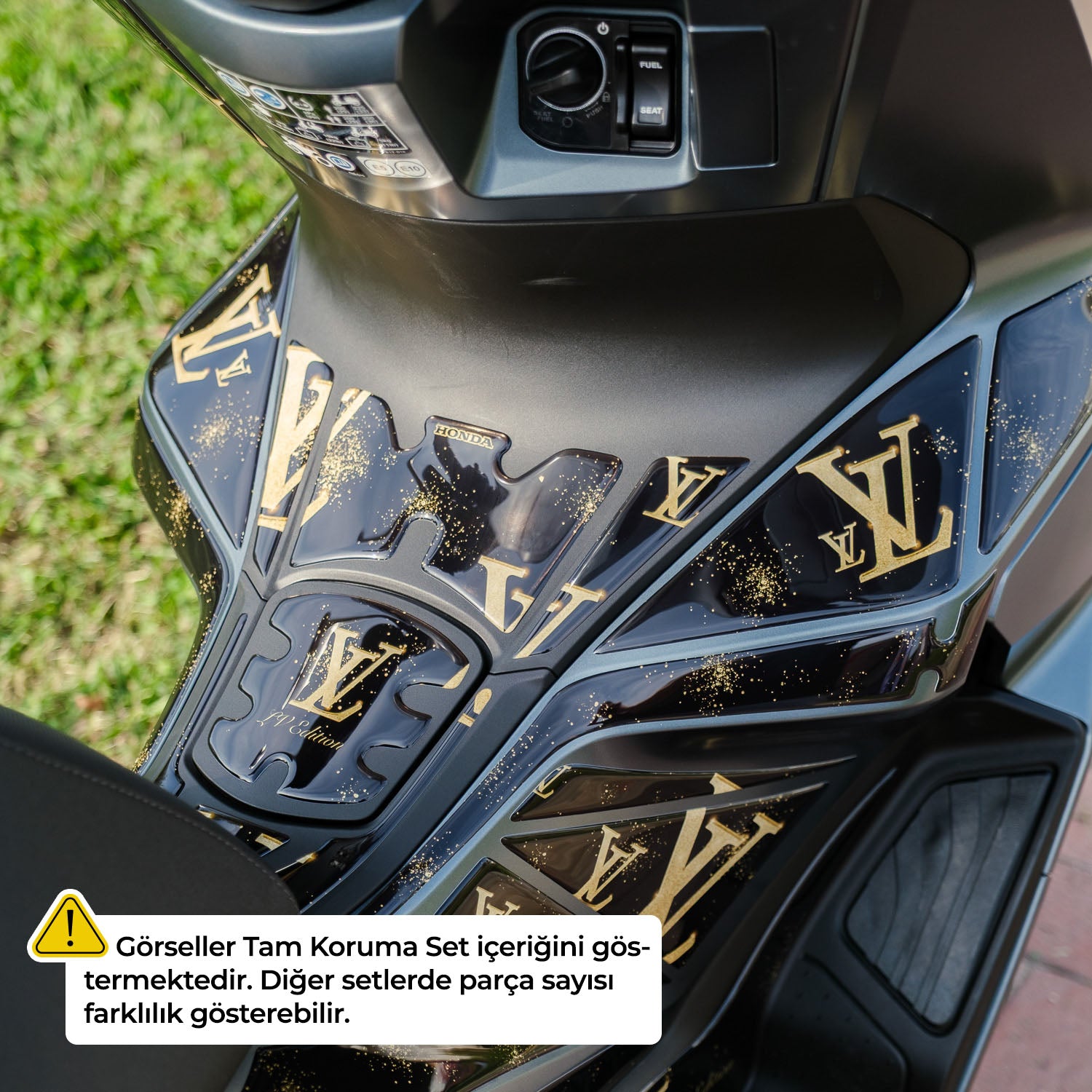 Honda PCX LV Tasarımlı Tank Pad Set (2025-2026)