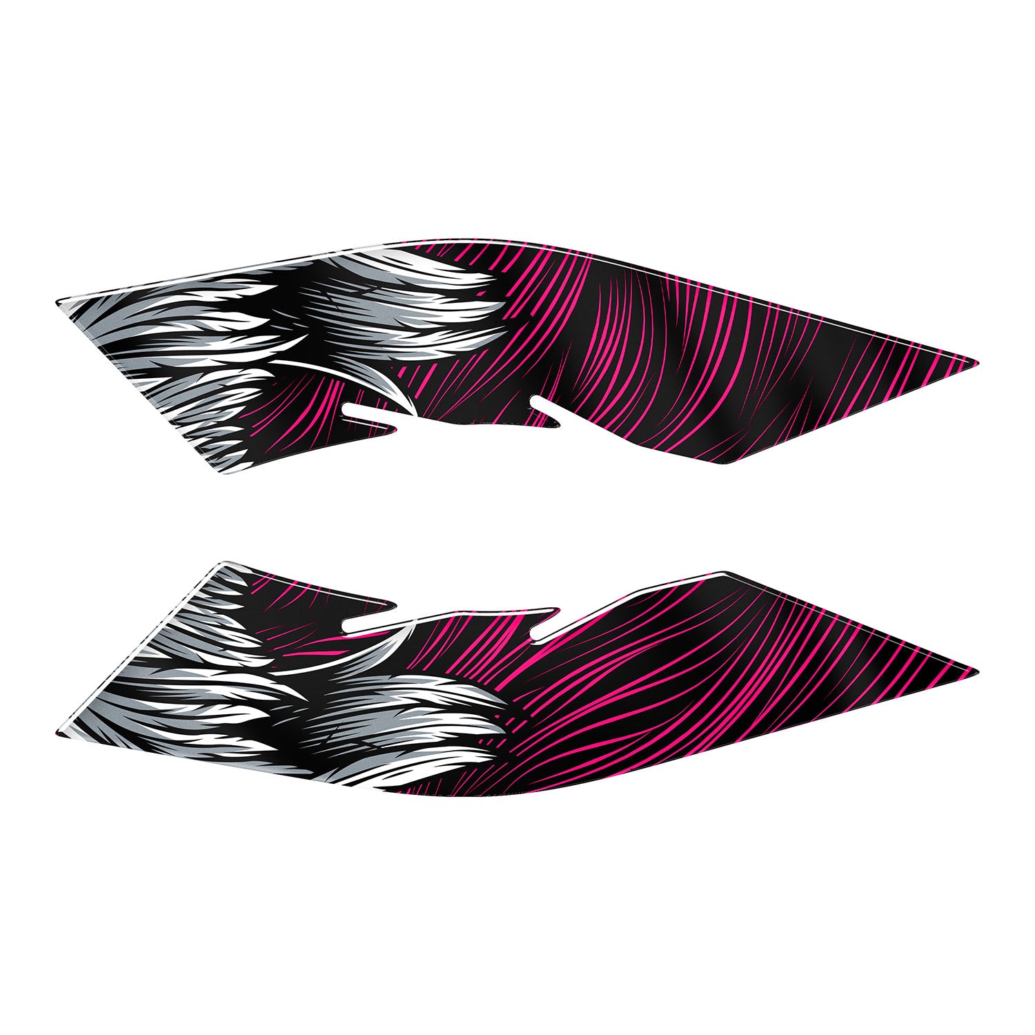 Honda PCX Phantom Lord Ayak Yan Pad Set (2021-2024) #renk_florasan pembe