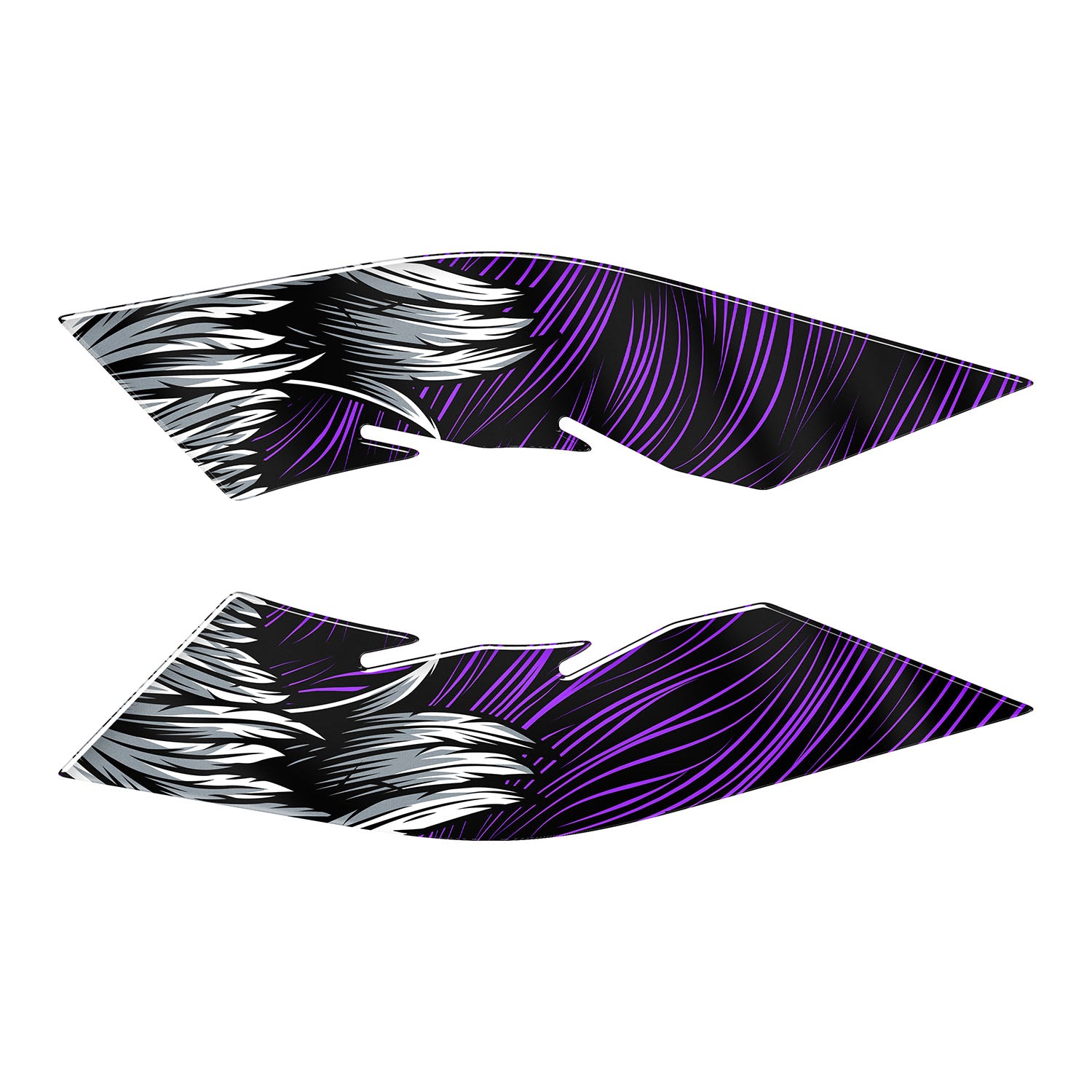 Honda PCX Phantom Lord Ayak Yan Pad Set (2021-2024) #renk_mor