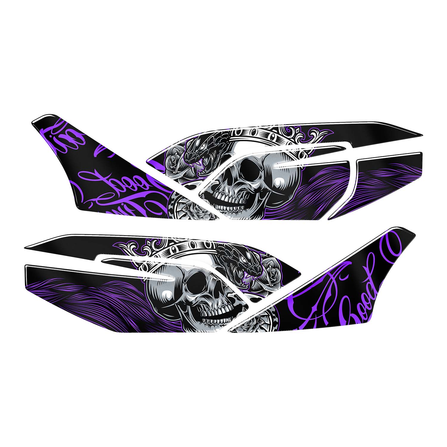 Honda PCX Phantom Lord Yan Pad Set (2021-2024) #renk_mor