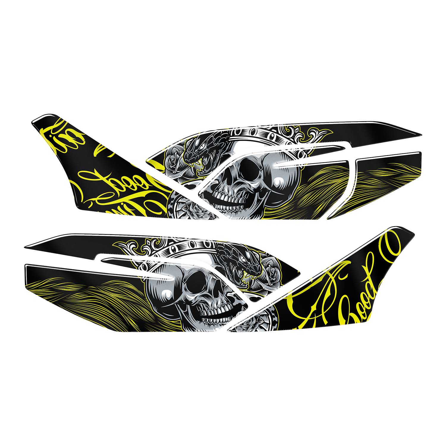 Honda PCX Phantom Lord Yan Pad Set (2021-2024) #renk_sarı