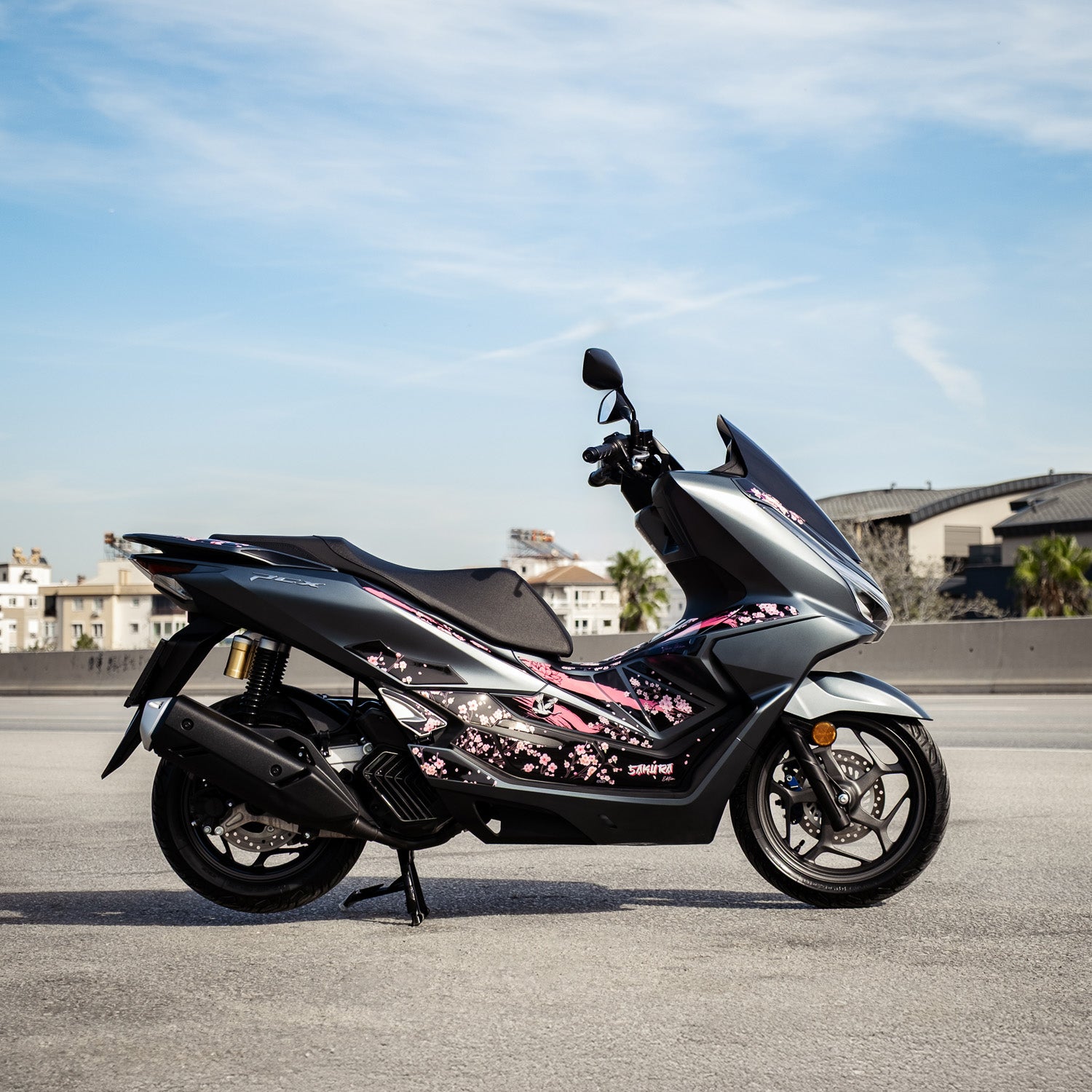 Honda PCX Sakura Edition Tank Pad Set (2025)