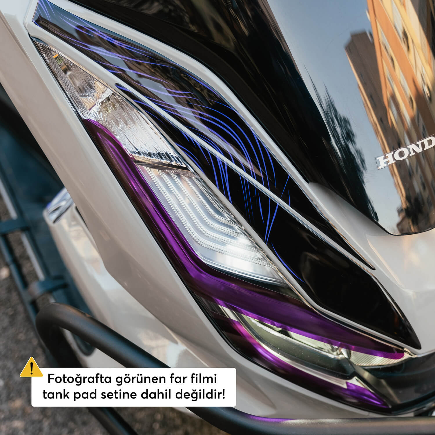 Honda PCX Shadow Queen Tank Pad Set (2021-2024)
