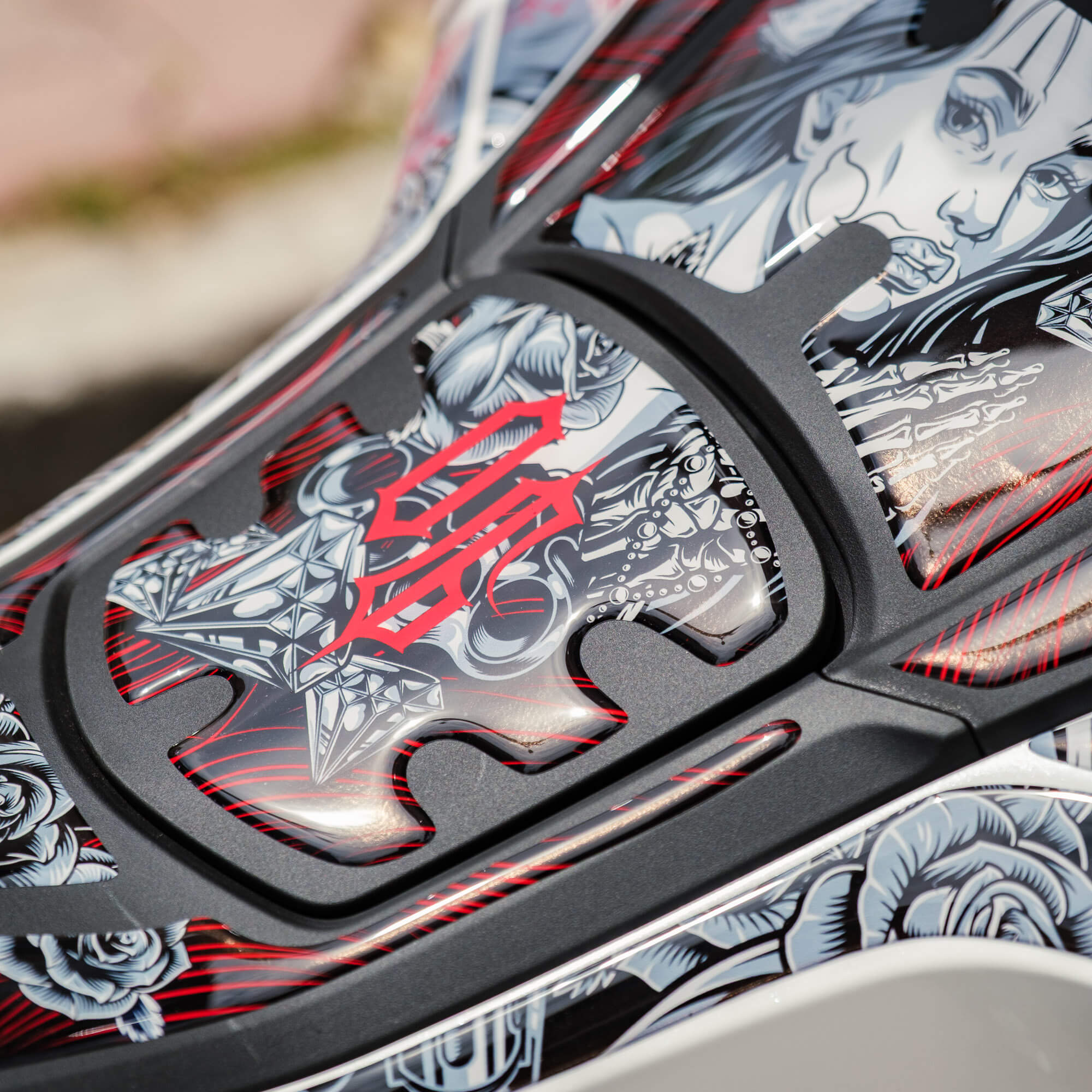 Honda PCX Shadow Queen Tank Pad Set (2025)