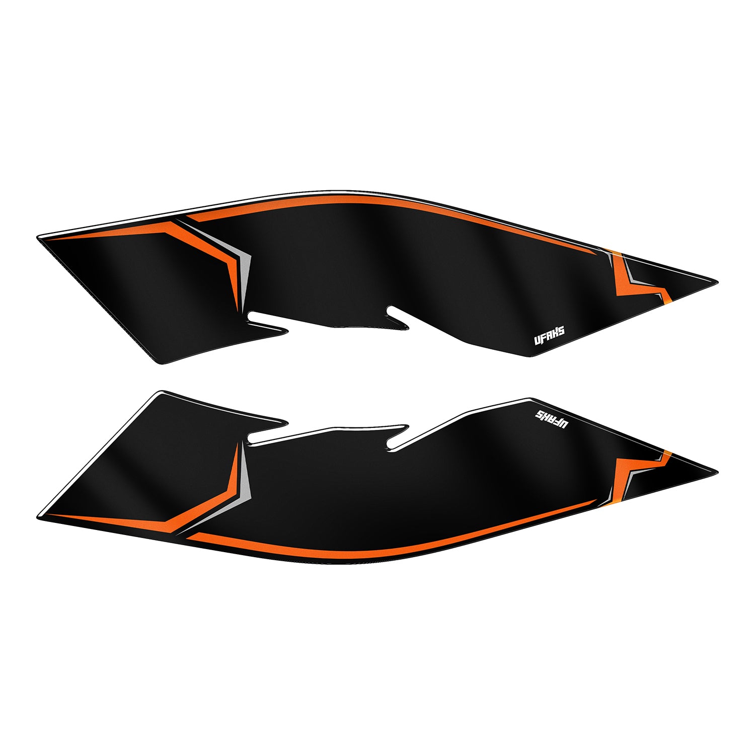 Honda PCX Uyumlu Ayak Yan Pad Set (2021-2024) #renk_turuncu