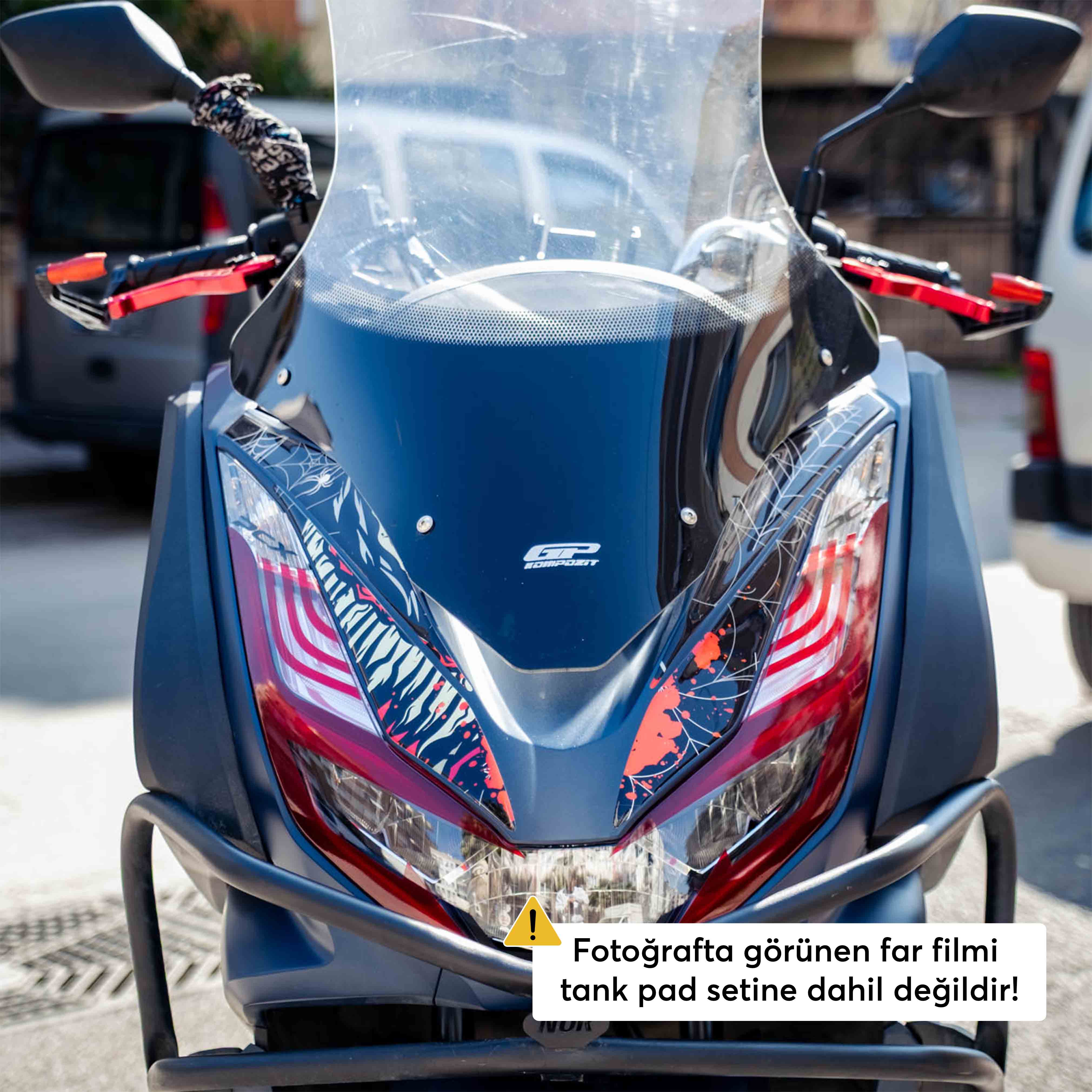 Honda PCX Venom Tank Pad Set (2021-2024)