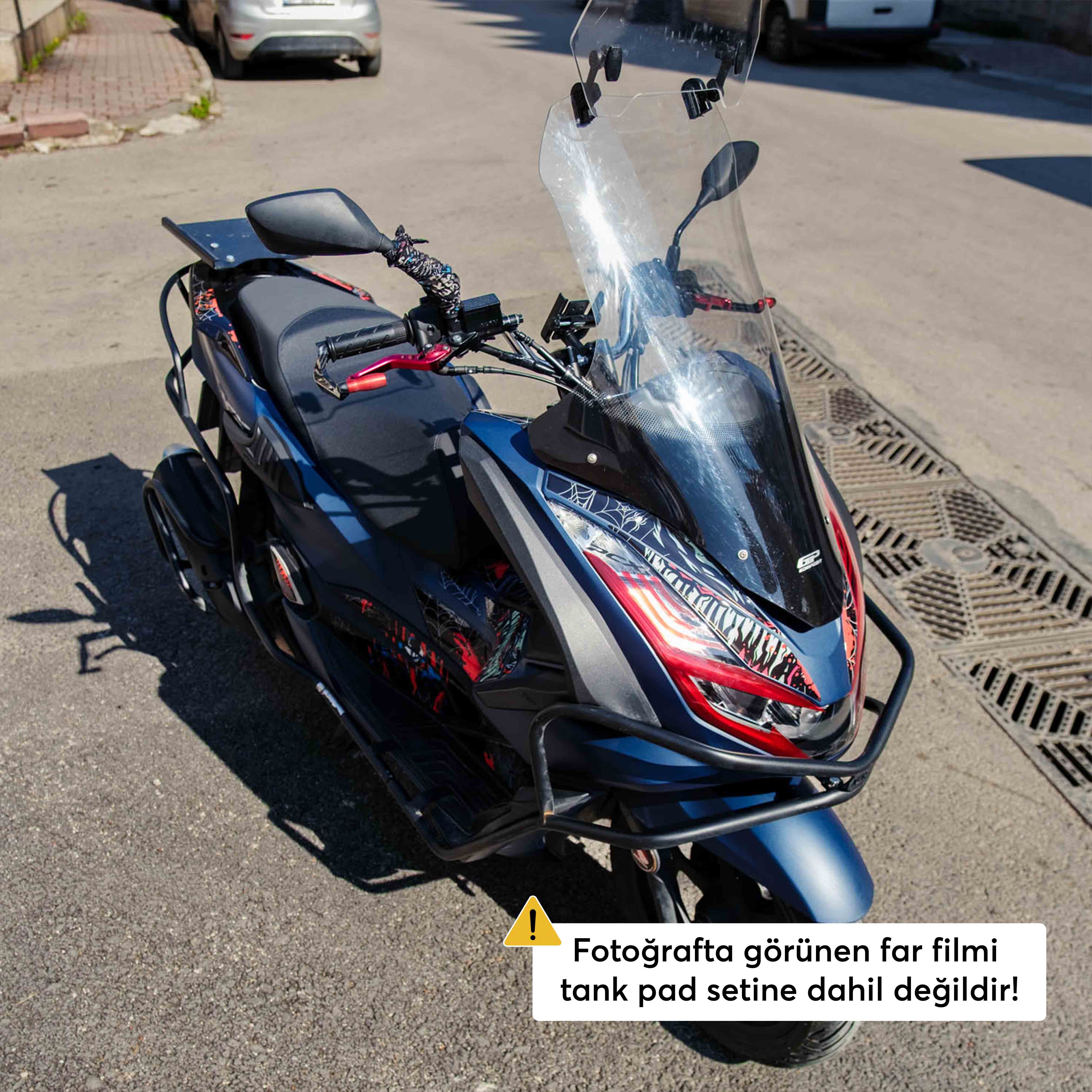 Honda PCX Venom Tank Pad Set (2021-2024)