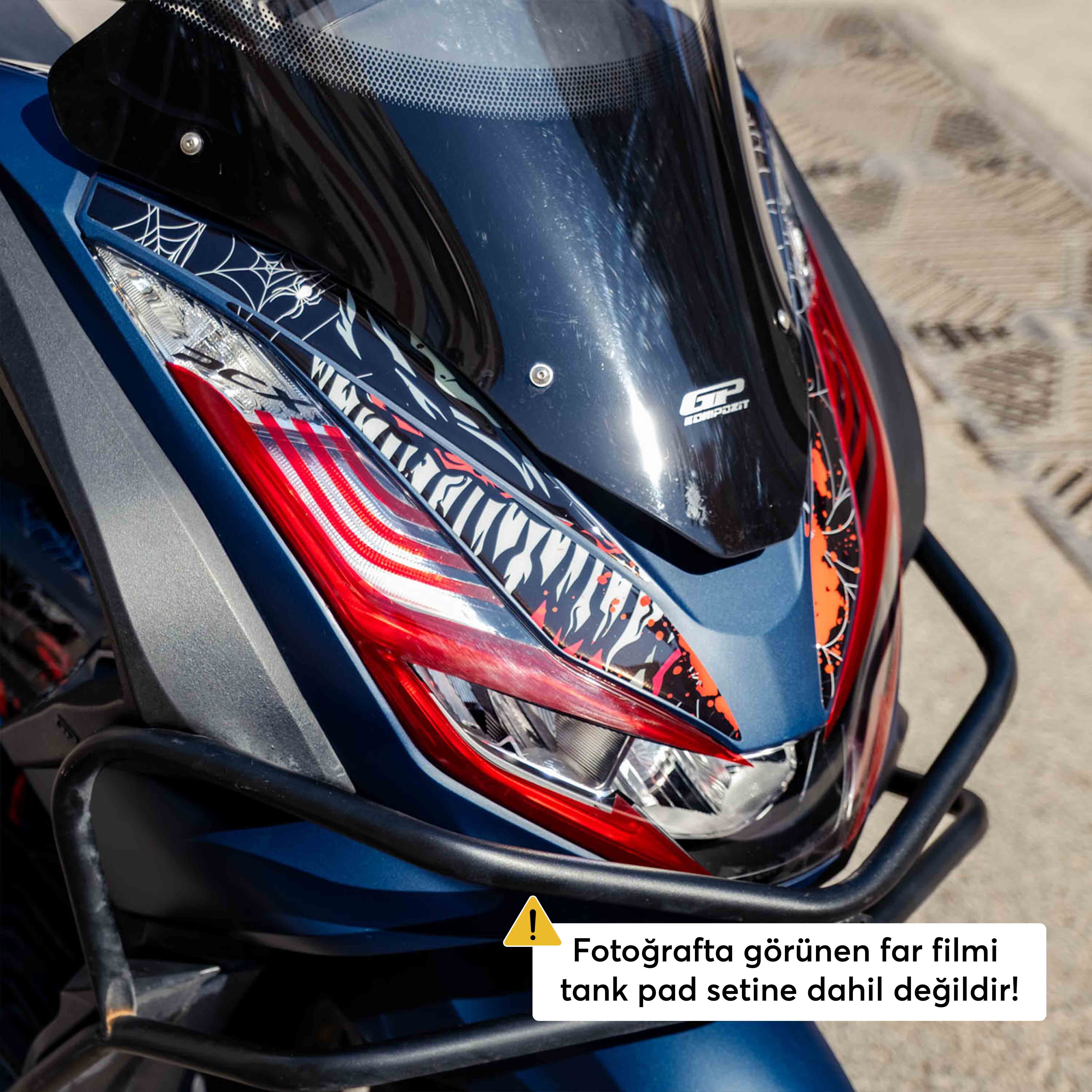 Honda PCX Venom Tank Pad Set (2021-2024)