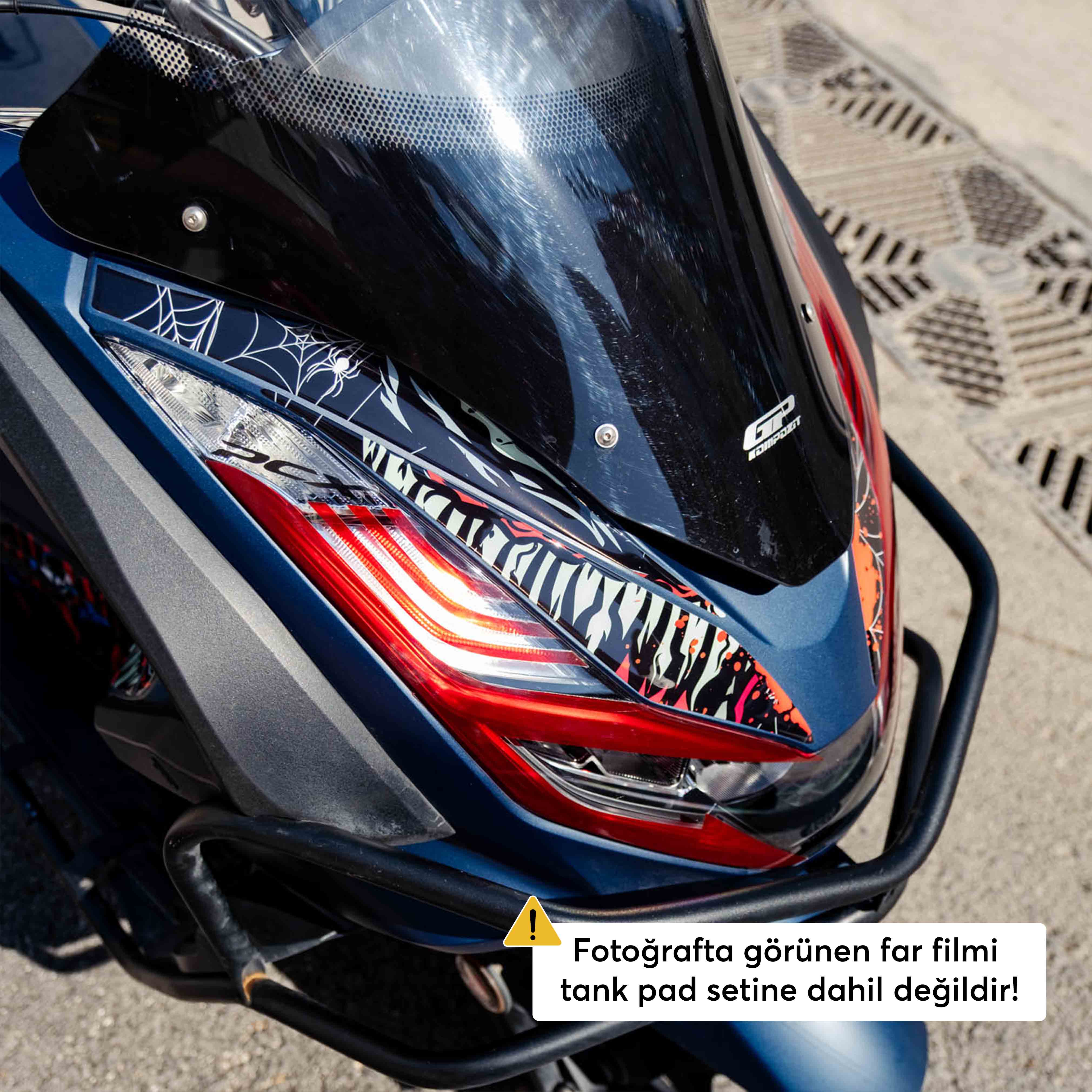 Honda PCX Venom Tank Pad Set (2021-2024)