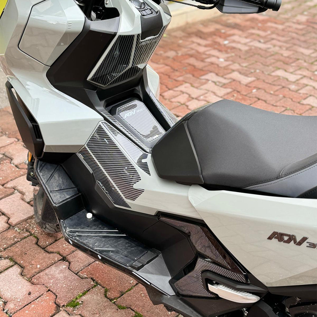 Honda ADV 350 Karbon Tasarımlı Tank Pad Seti