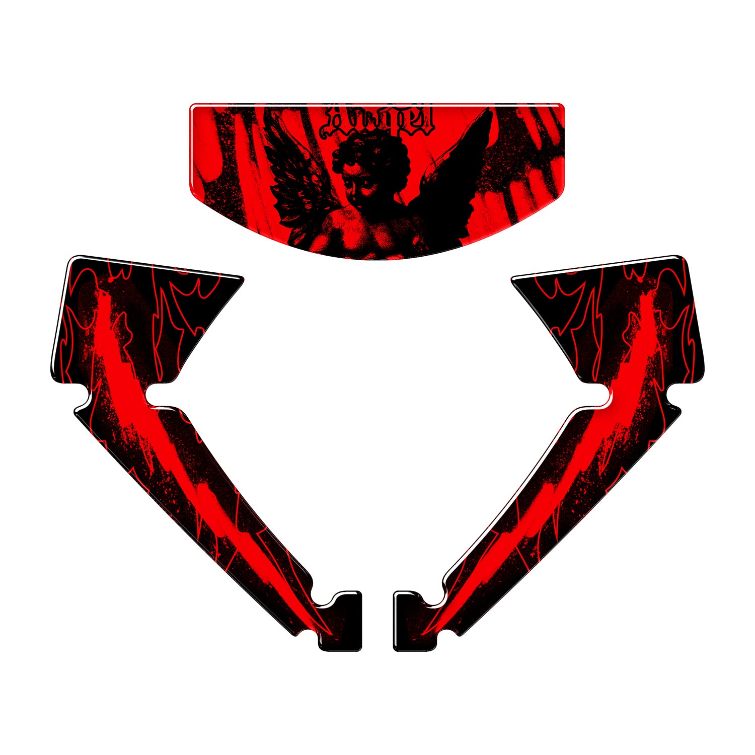 Honda PCX Beyond the Eternity Tank Pad Set (2025) #set_Gidon ve Çamurluk Seti #renk_kırmızı