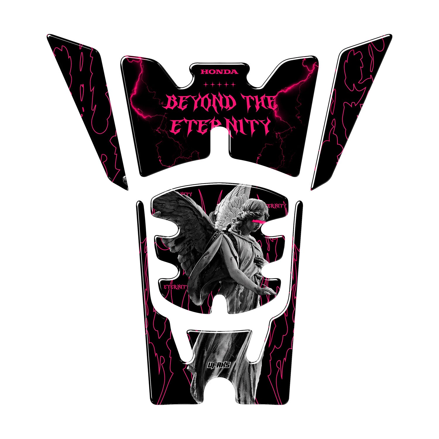 Honda PCX Beyond the Eternity Tank Pad Set (2025) #set_depo pad #renk_florasan pembe