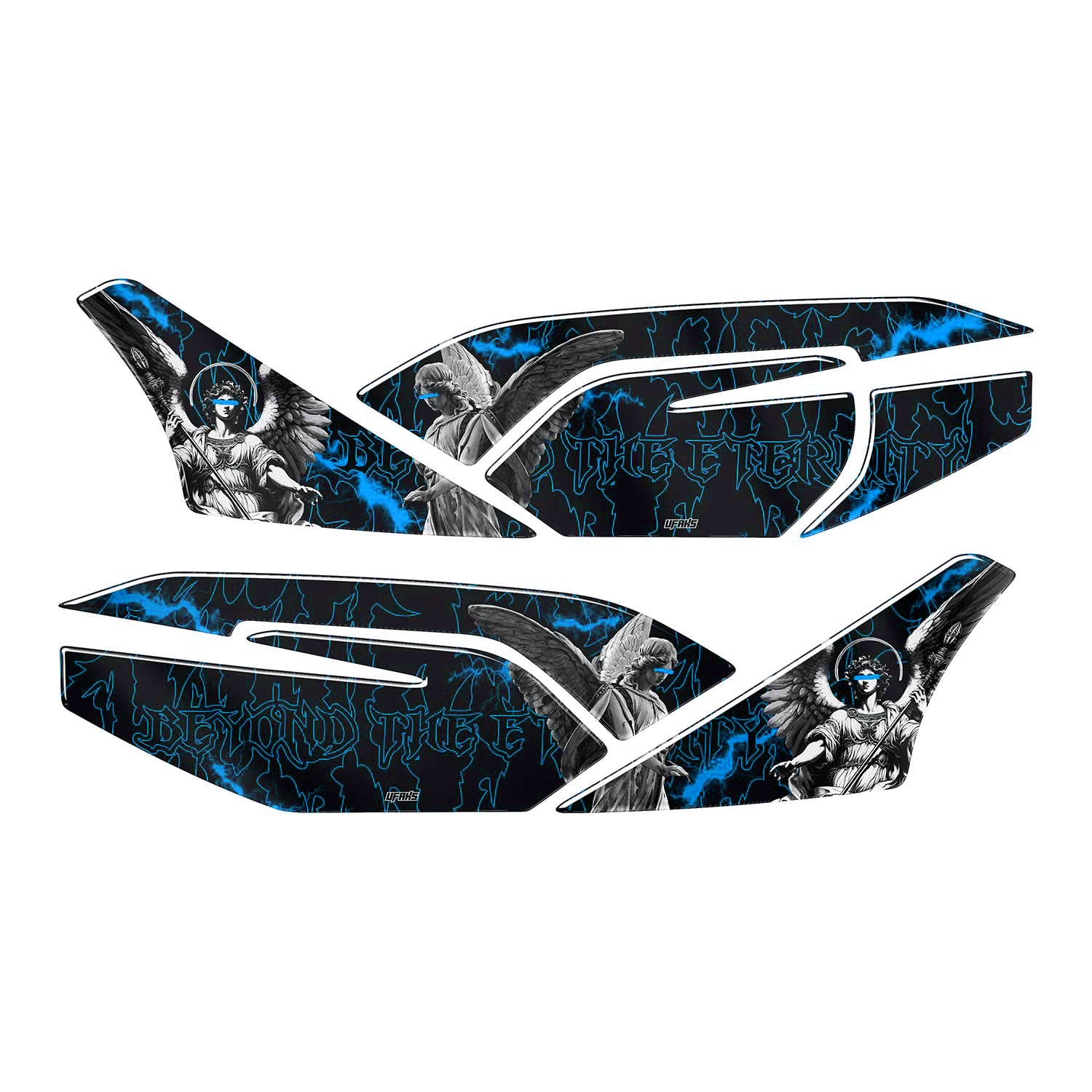 Honda PCX Beyond the Eternity Yan Pad Set (2021-2024) #renk_mavi