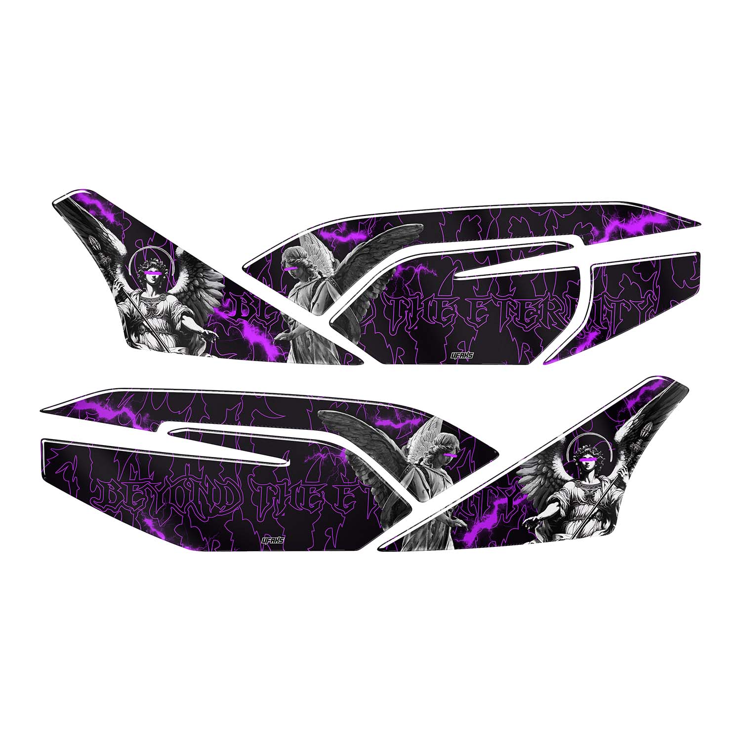 Honda PCX Beyond the Eternity Yan Pad Set (2021-2024) #renk_mor