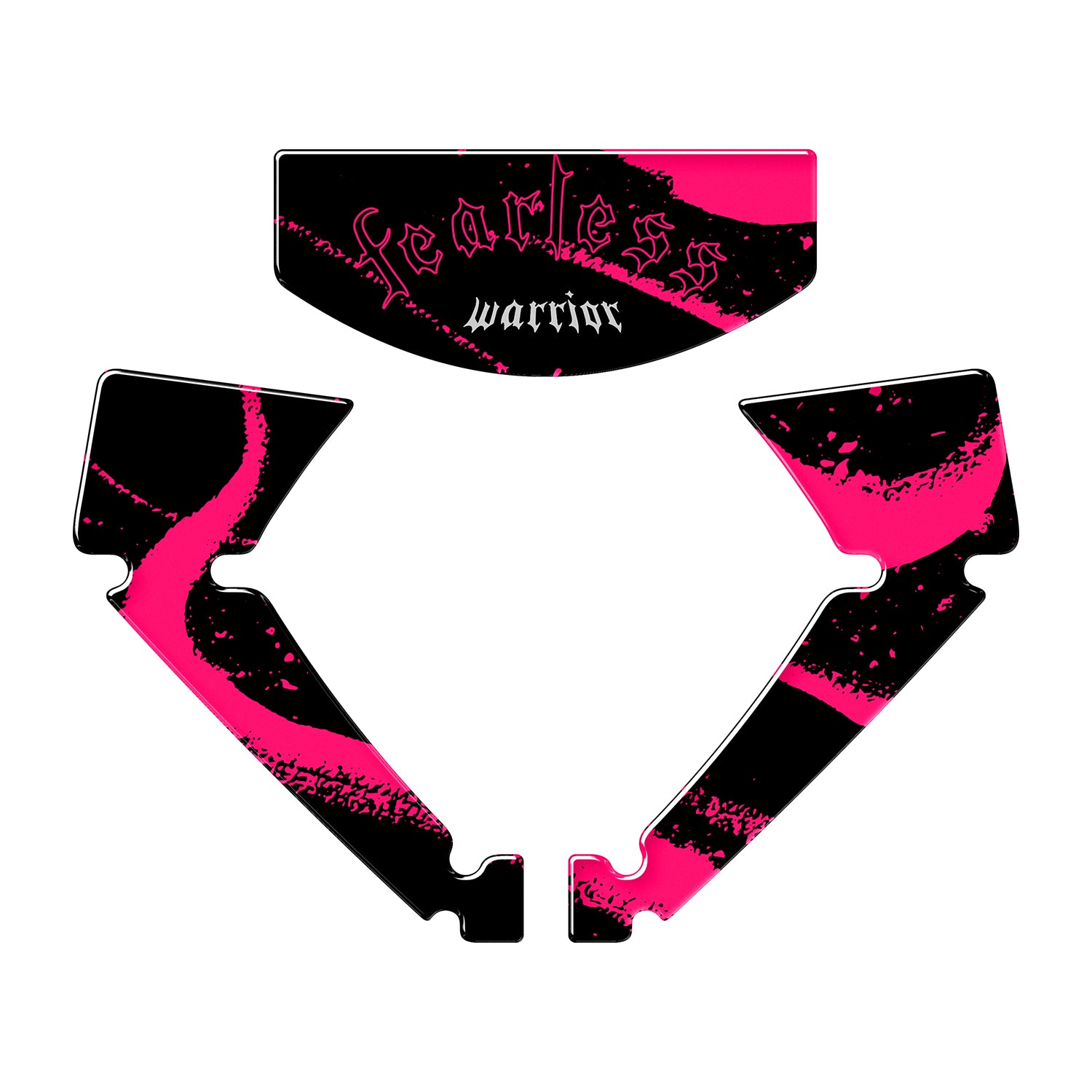 Honda PCX Fearless Warrior Tank Pad Set (2025) #set_Gidon ve Çamurluk Seti #renk_florasan pembe