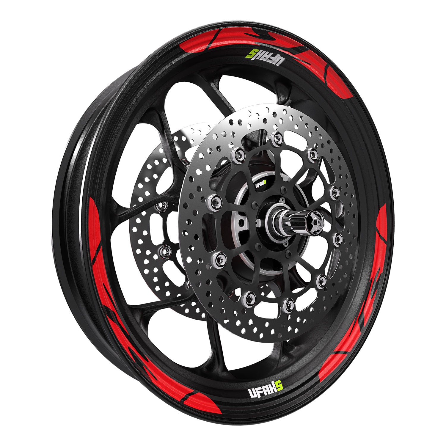 Honda PS 150i Jant Şeridi #renk_fosforlu kırmızı